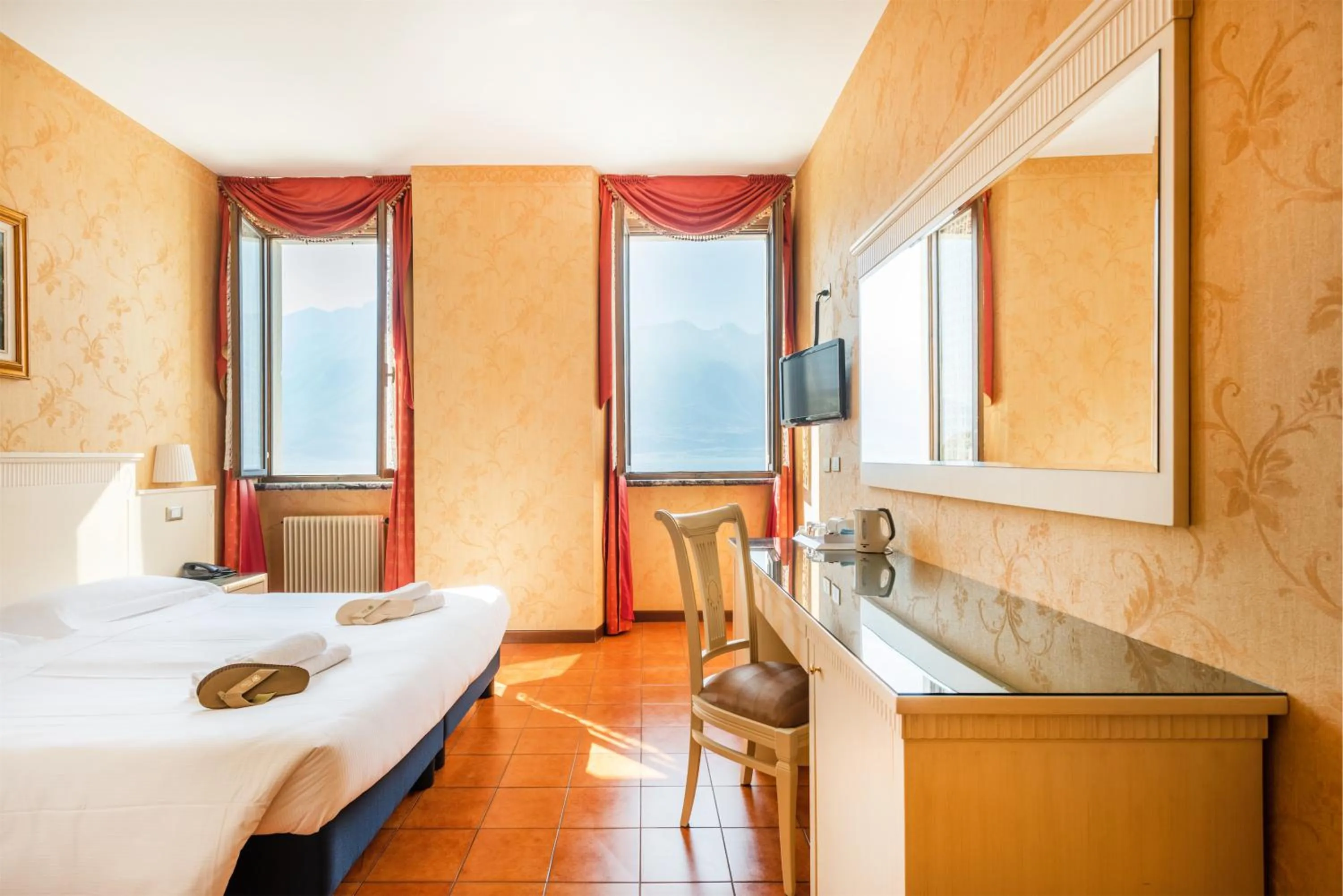 Bedroom, Bed in Hotel Le Palme