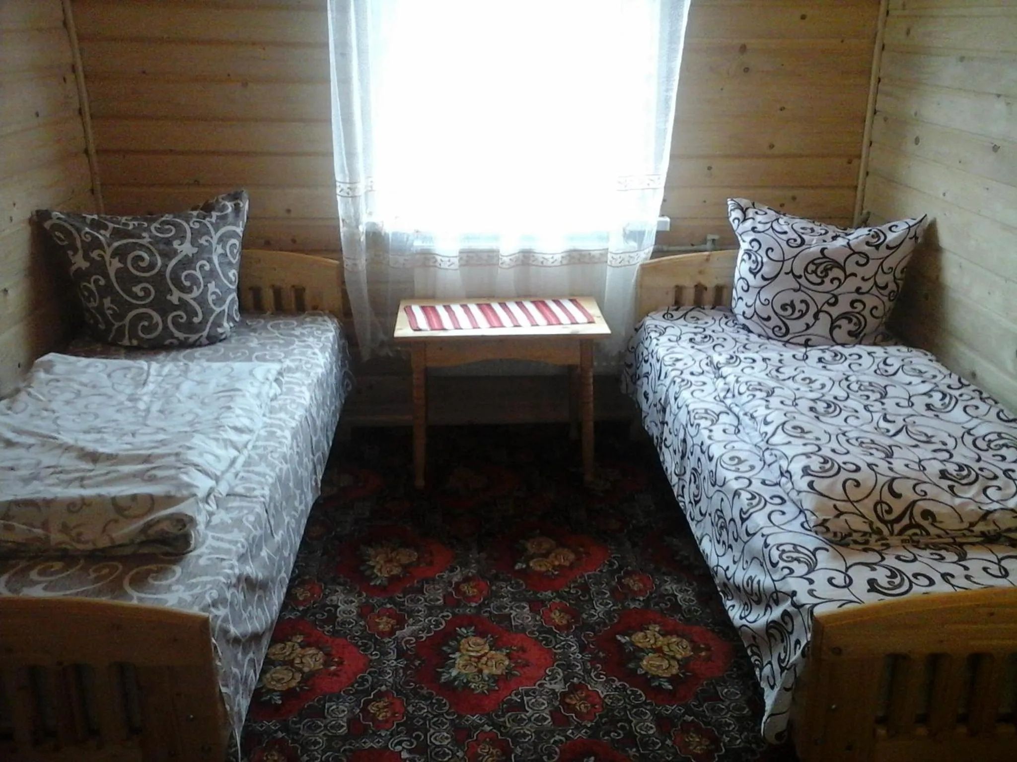 Bed in Romashka Guest House