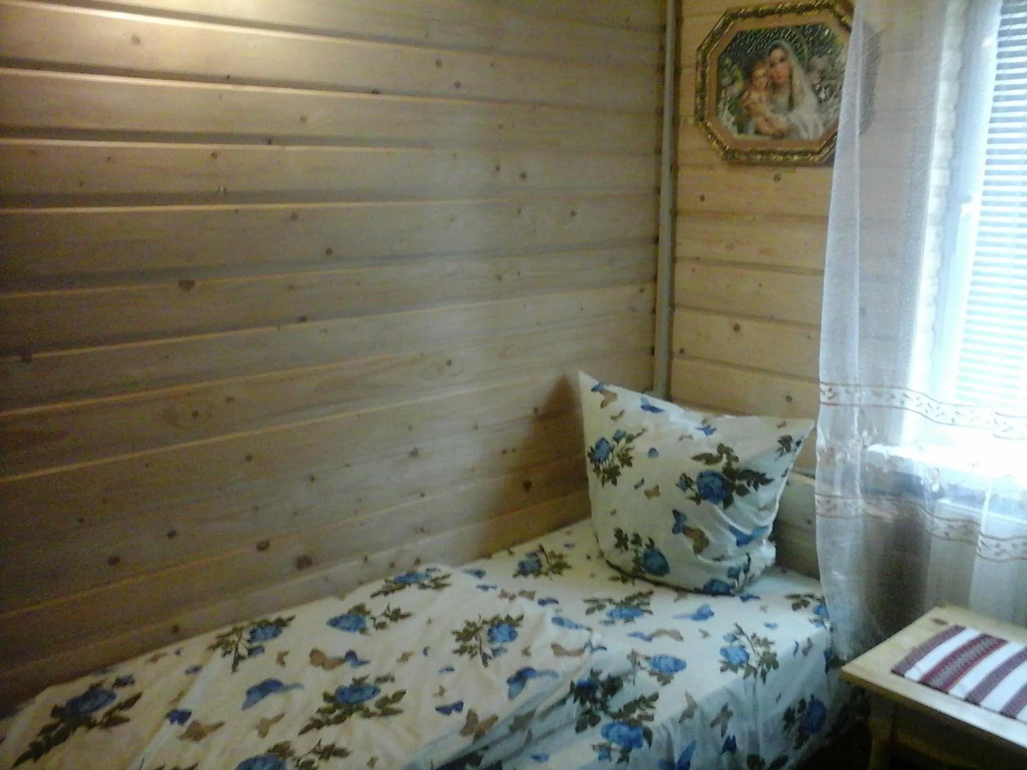 Bed in Romashka Guest House