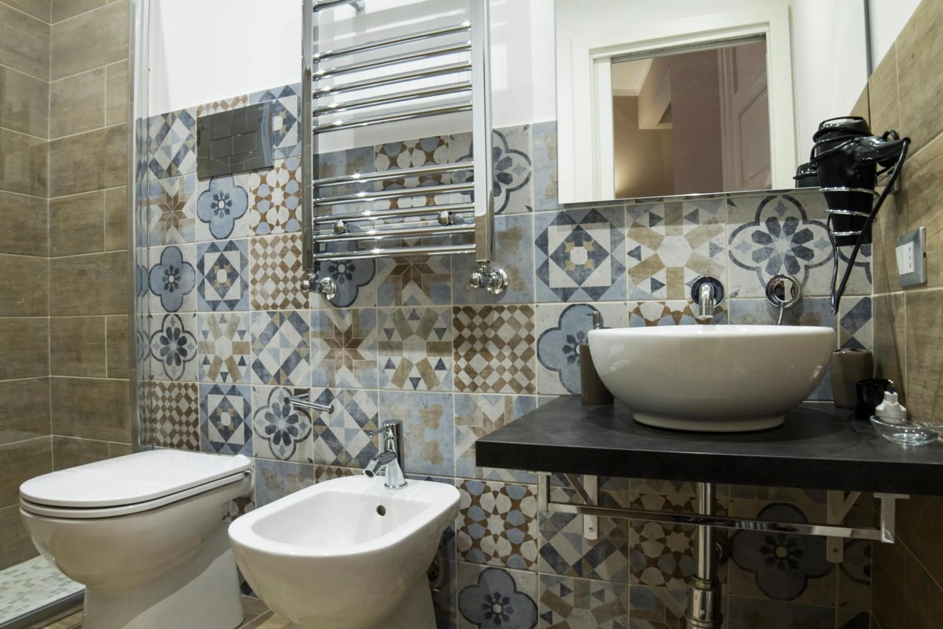 Bathroom in Bagnasco 18 suite&terrace