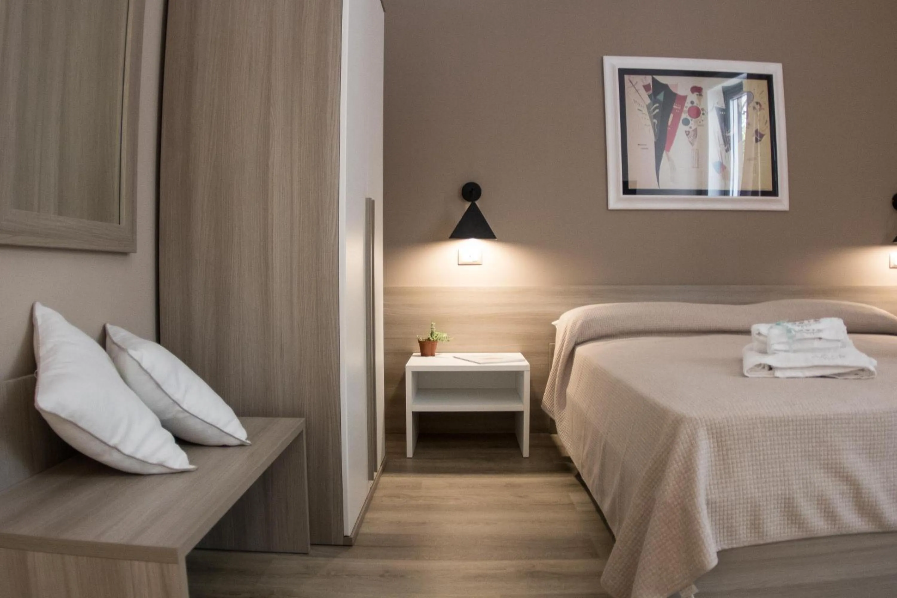 Photo of the whole room, Bed in Bagnasco 18 suite&terrace