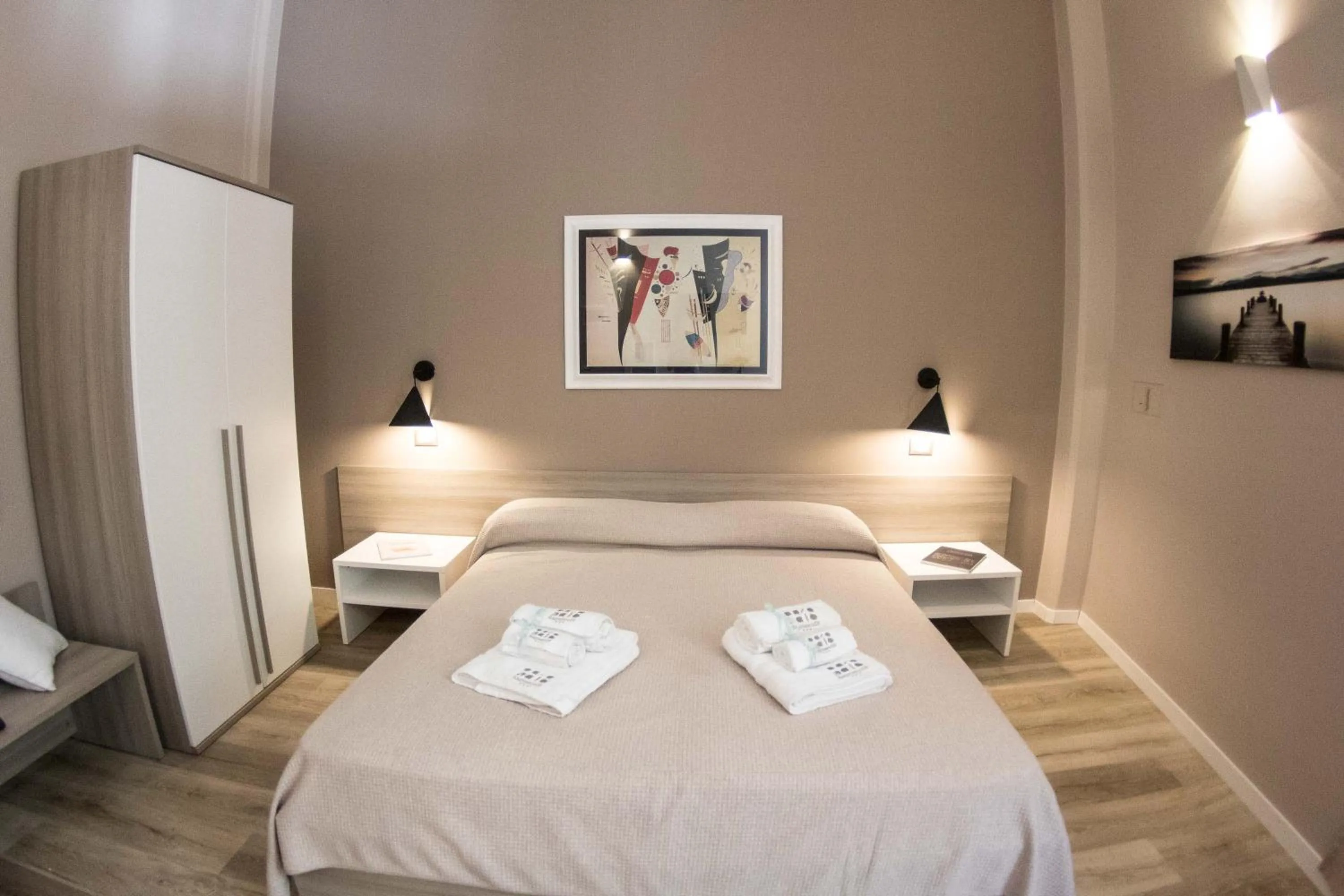 Photo of the whole room, Bed in Bagnasco 18 suite&terrace