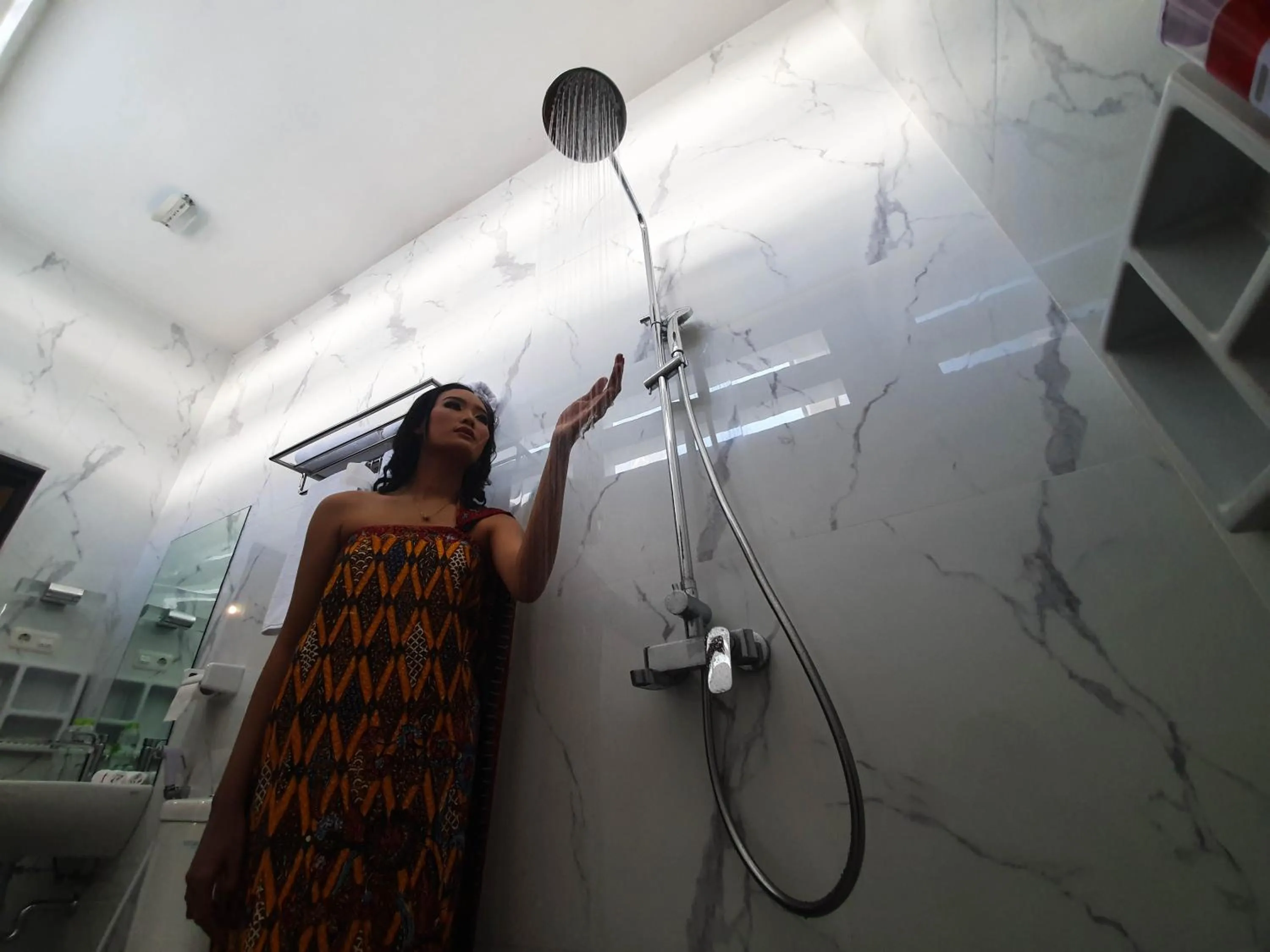 Bathroom in Tiongkok Kecil Heritage Lasem