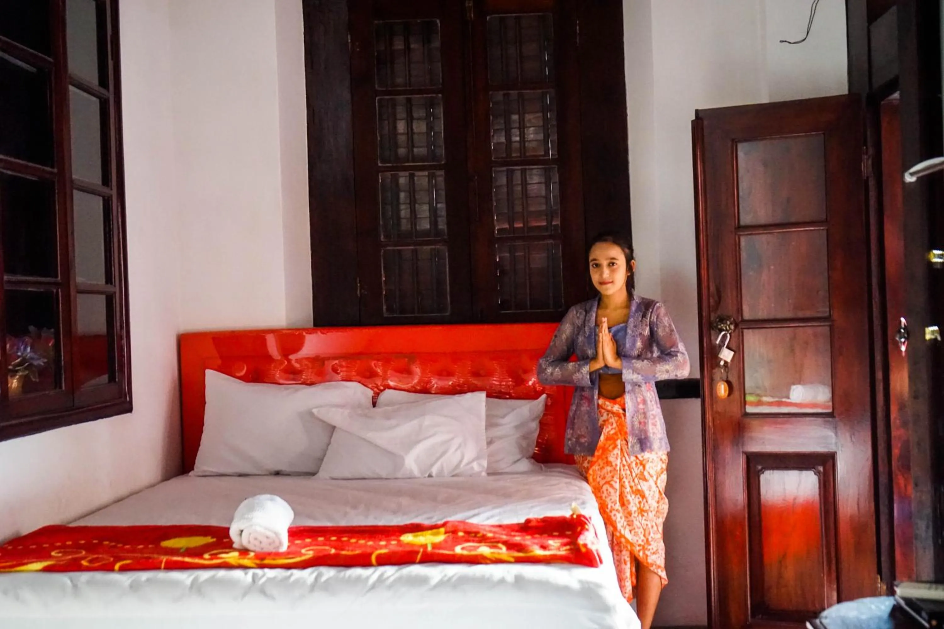 Photo of the whole room, Bed in Tiongkok Kecil Heritage Lasem