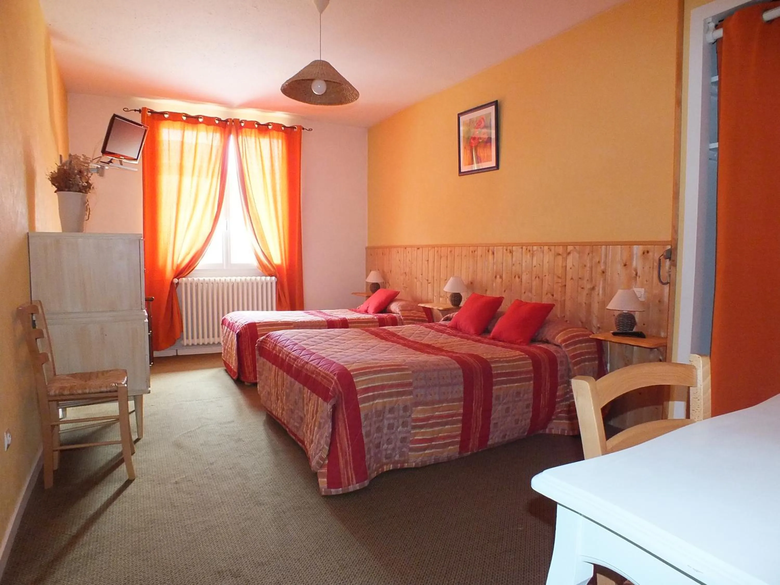 Bed in Hotel La Prairie