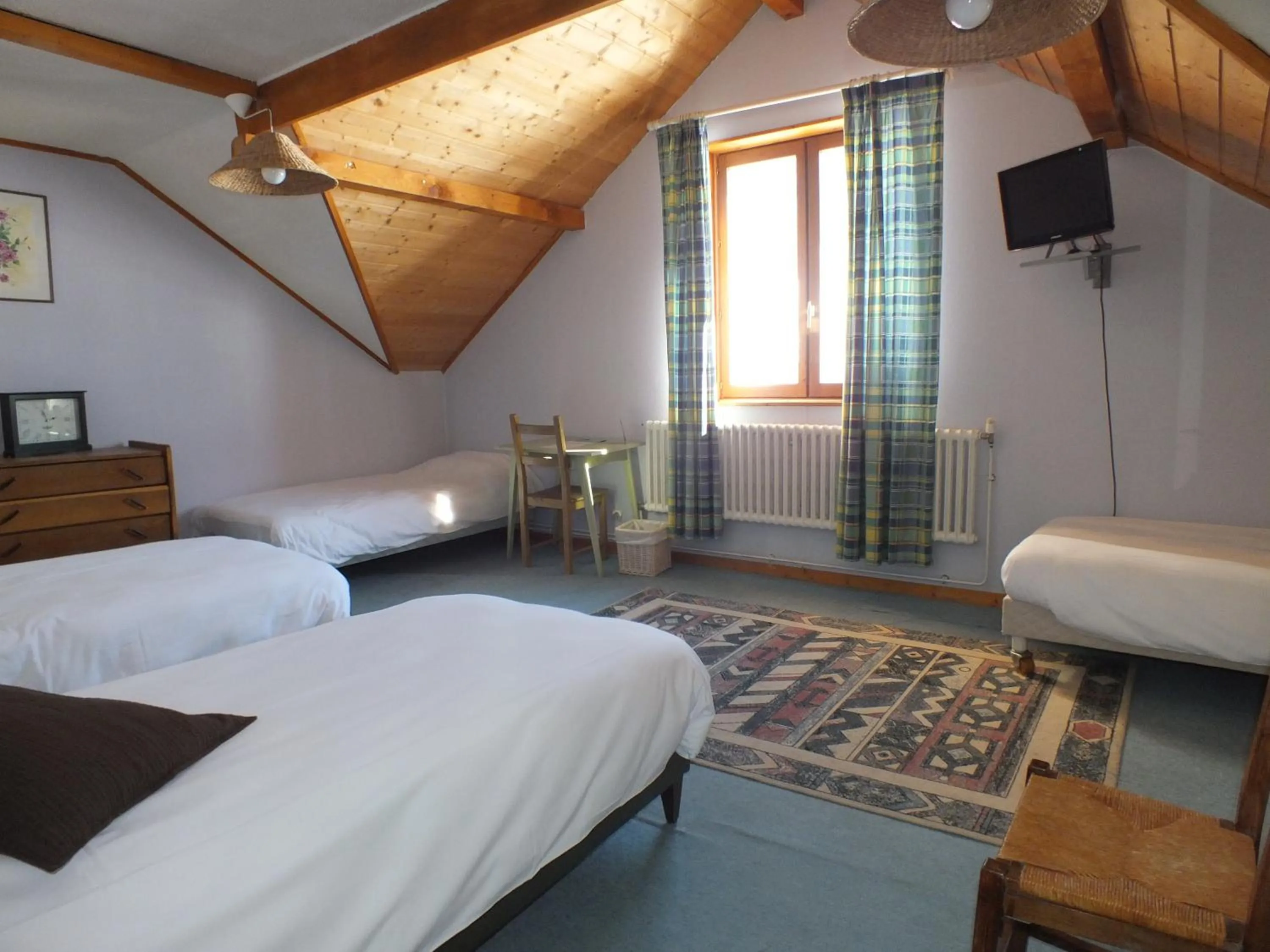 Bed in Hotel La Prairie