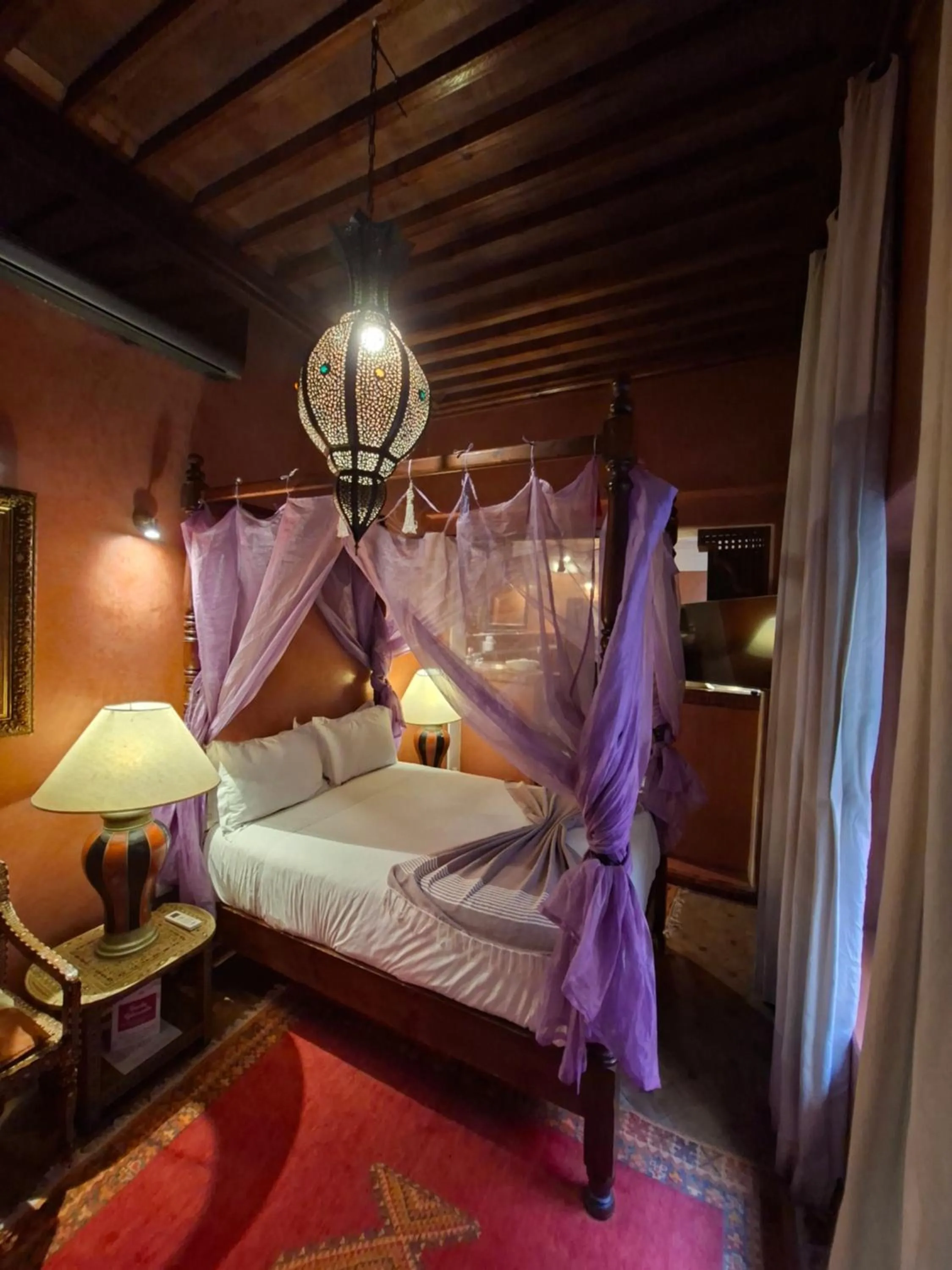 Bed in Riad Moullaoud