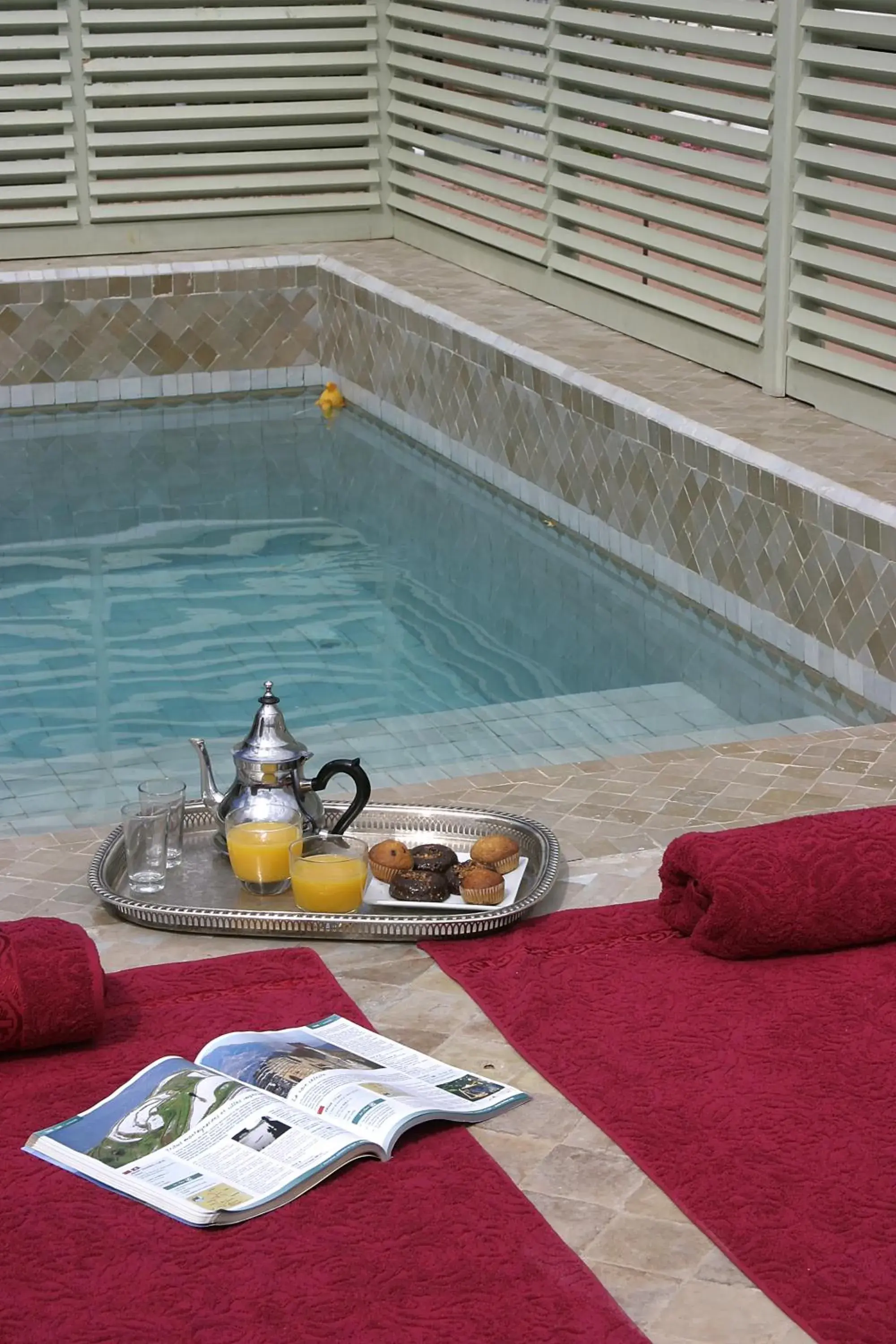 Swimming pool in Riad Moullaoud Swimming pool in Riad Moullaoud