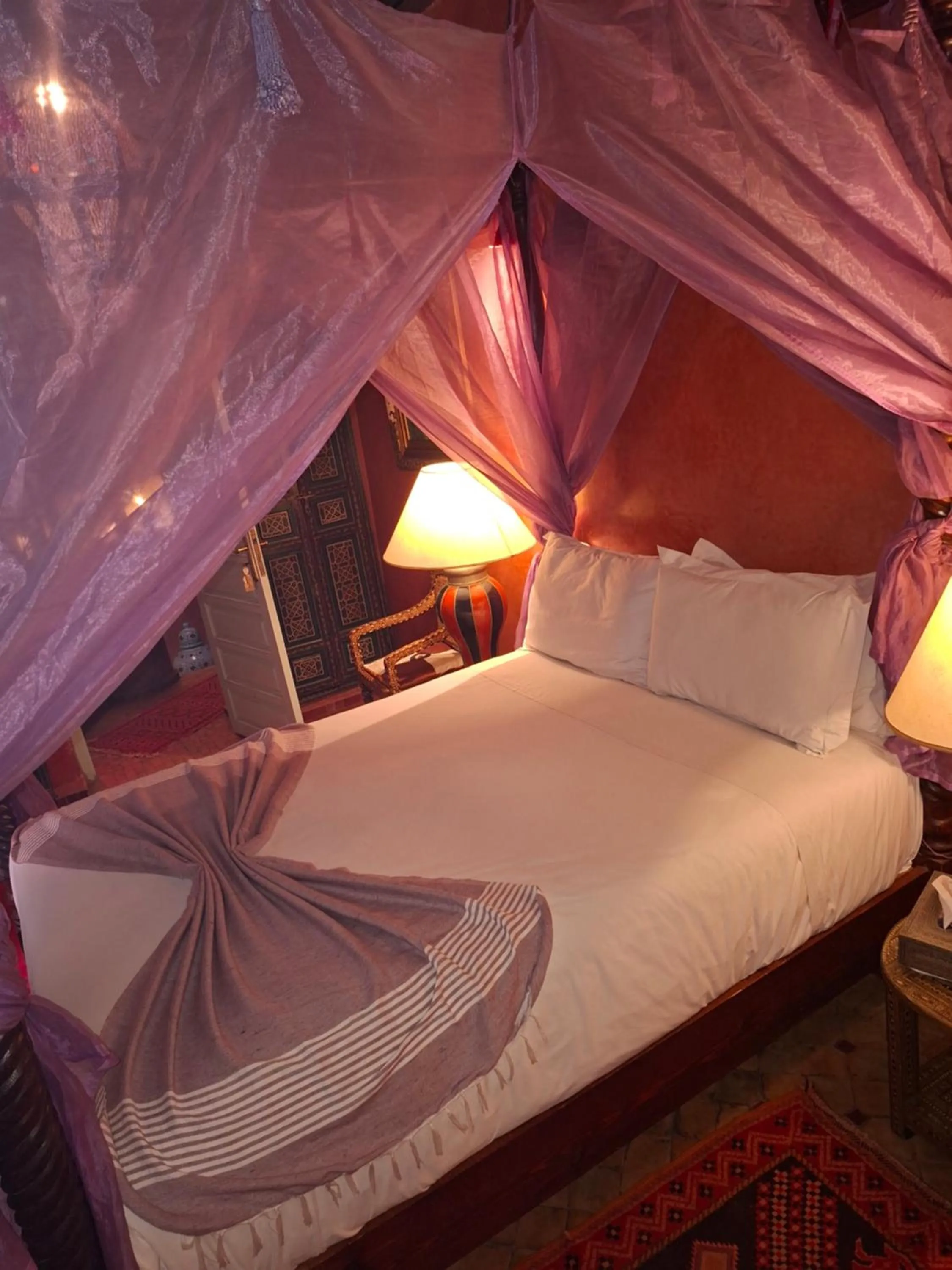 Bedroom, Bed in Riad Moullaoud