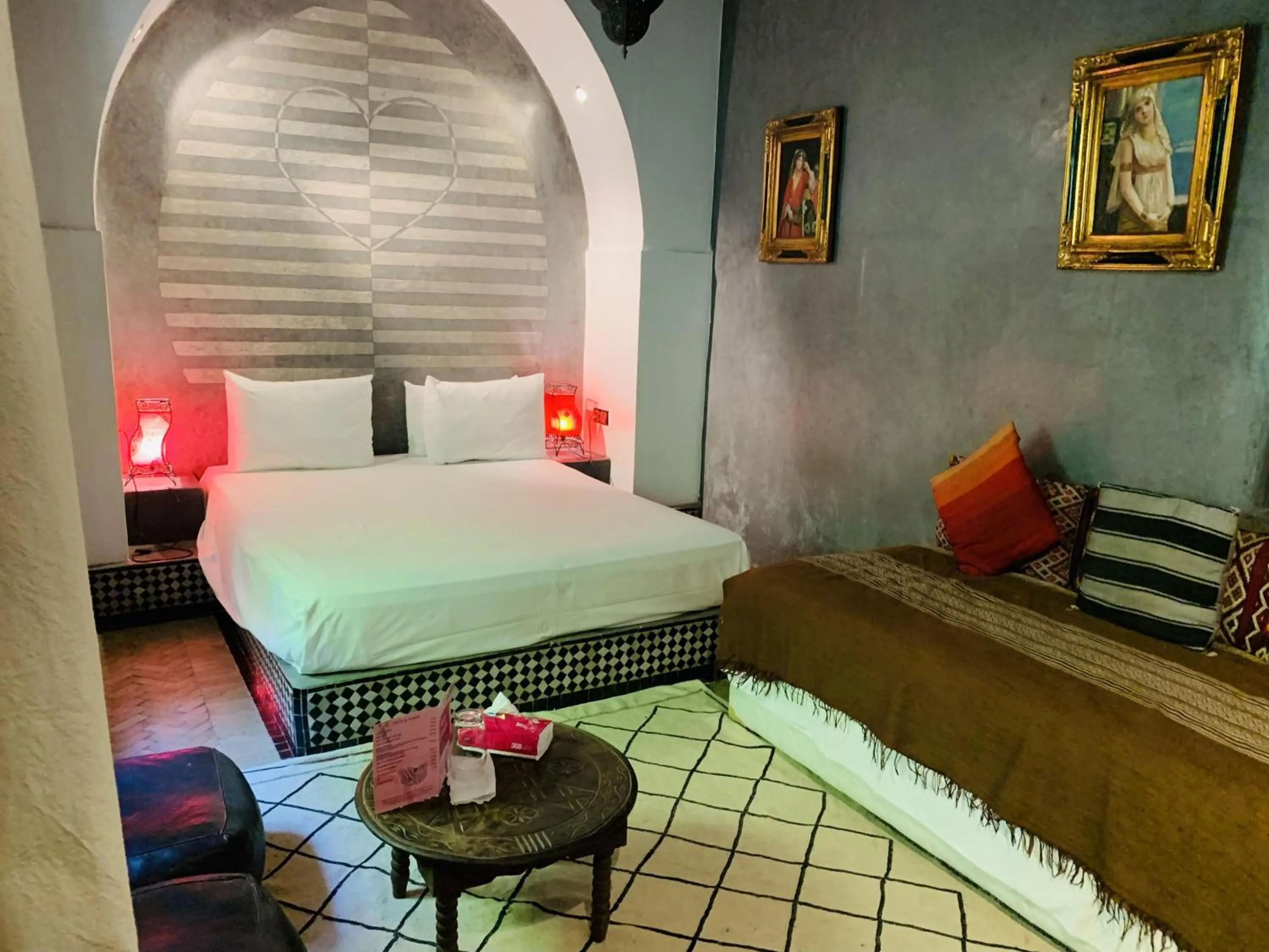 Bedroom, Bed in Riad Moullaoud