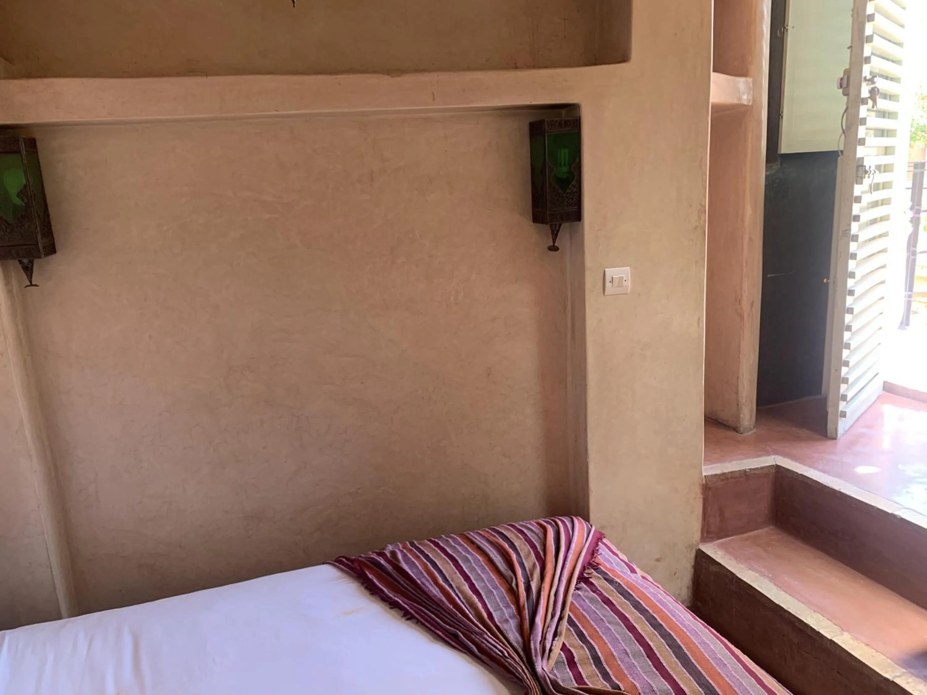 Bed in Riad Moullaoud