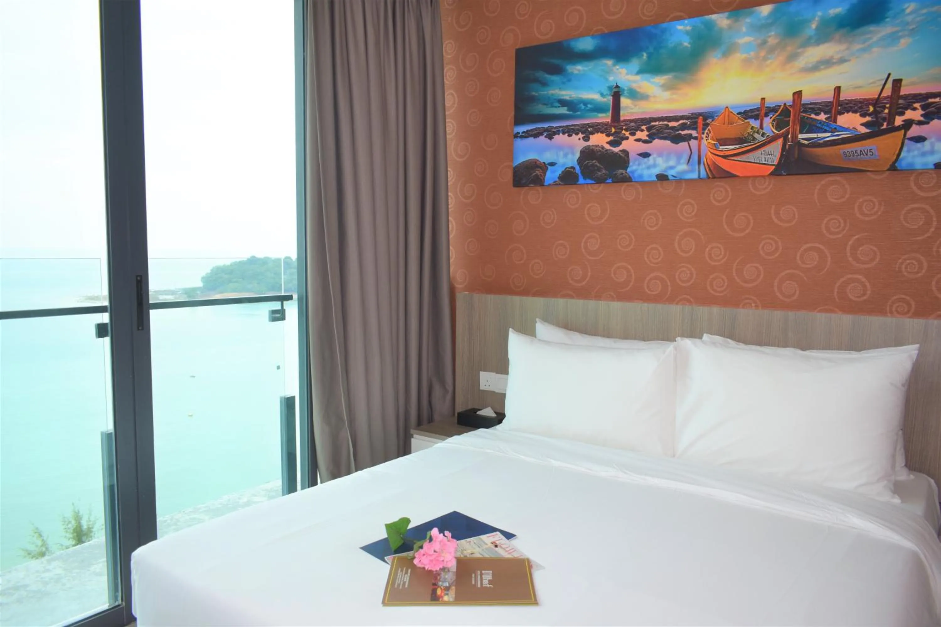 Bed in D'Wharf Hotel & Serviced Residence