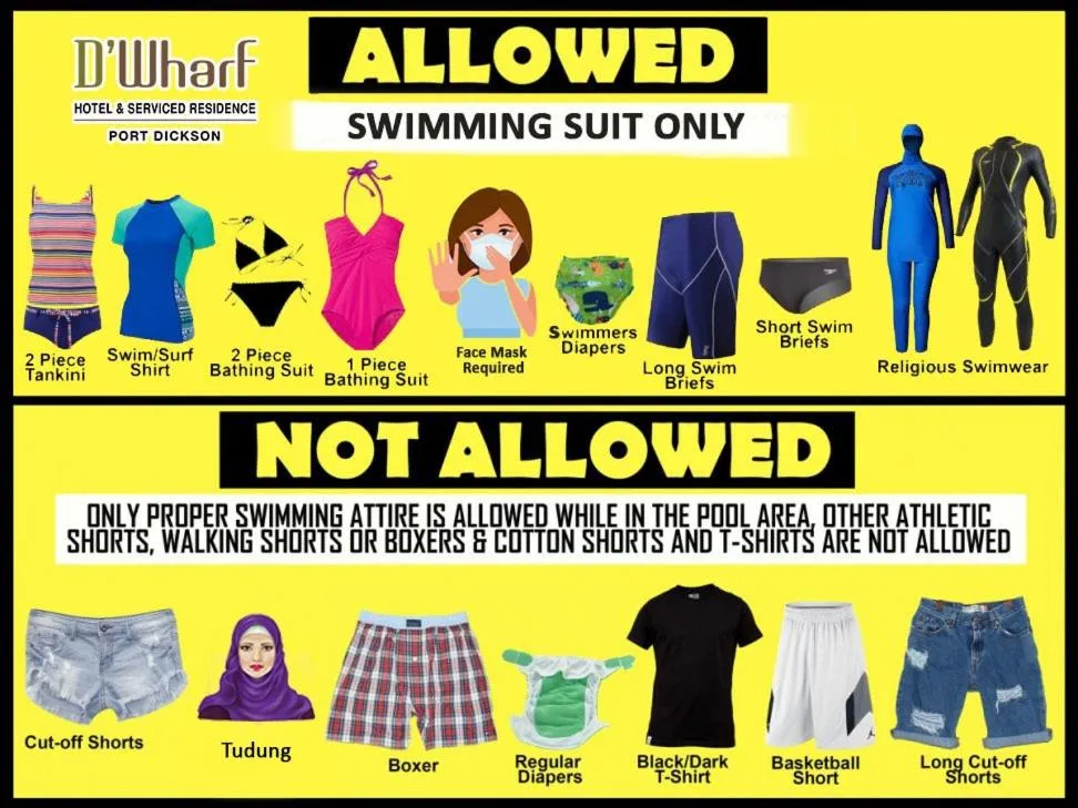 Swimming pool in D'Wharf Hotel & Serviced Residence