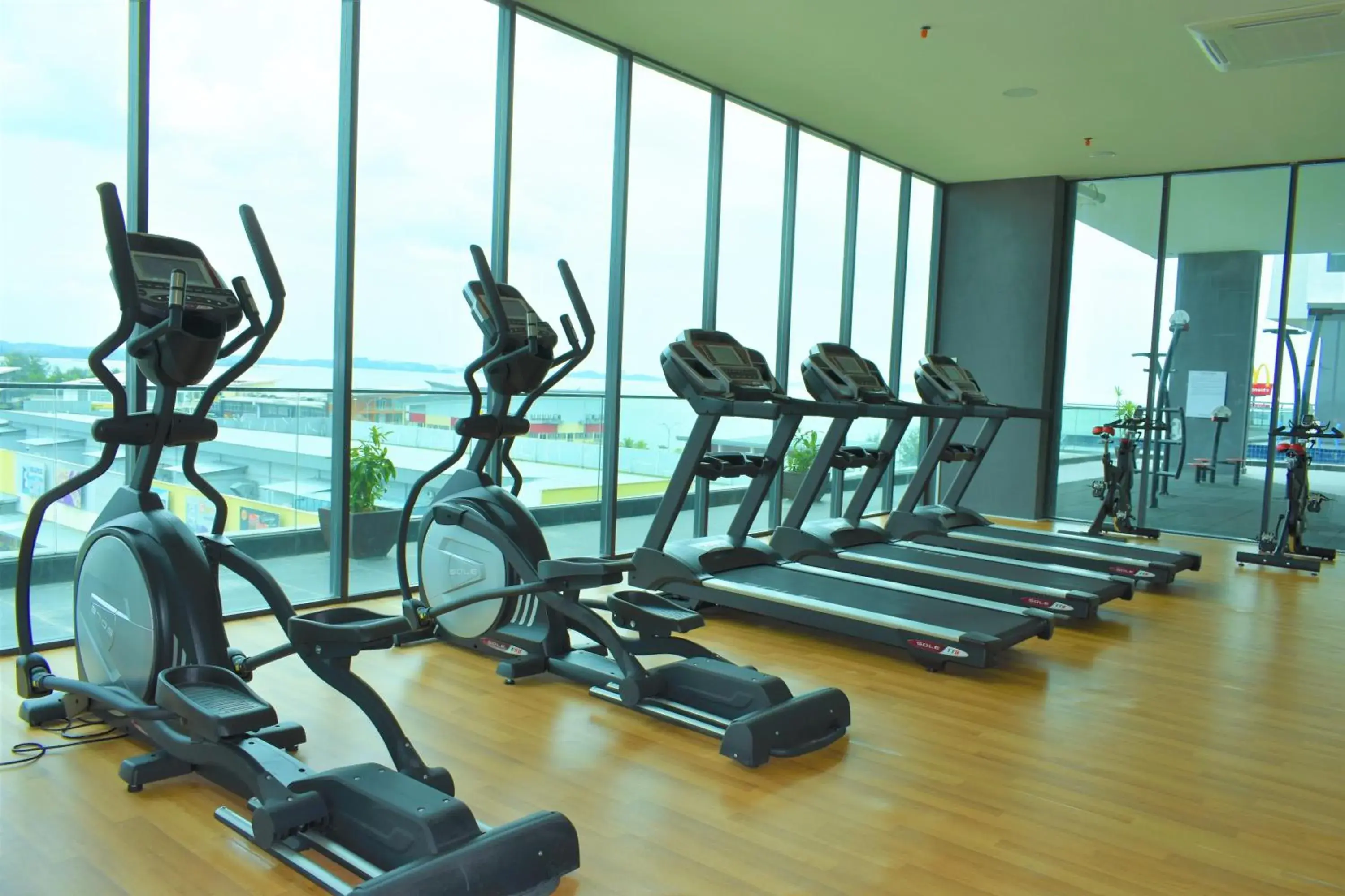 Fitness centre/facilities in D'Wharf Hotel & Serviced Residence Fitness centre/facilities in D'Wharf Hotel & Serviced Residence
