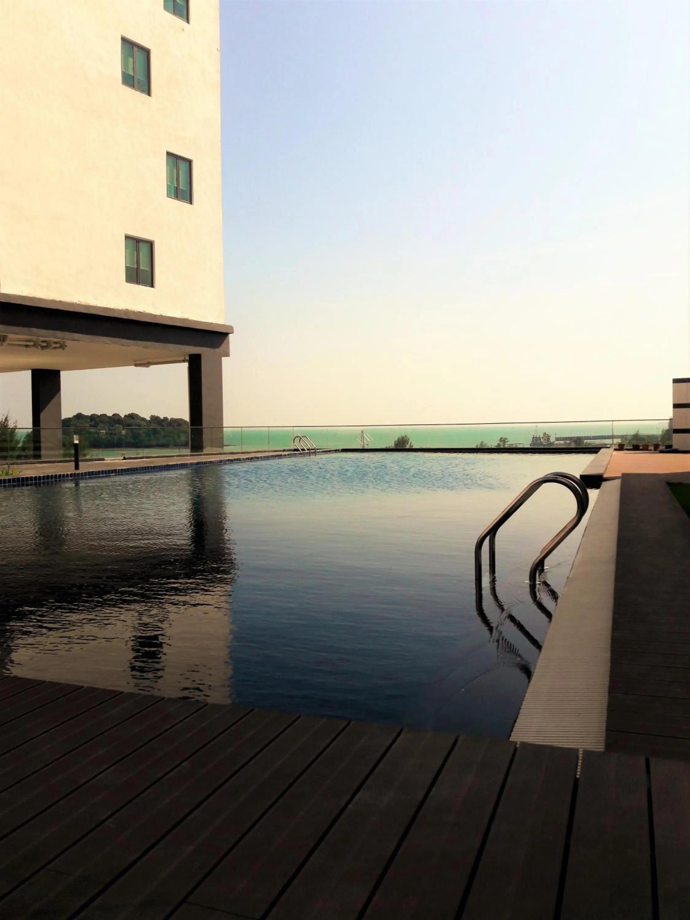 Swimming pool in D'Wharf Hotel & Serviced Residence