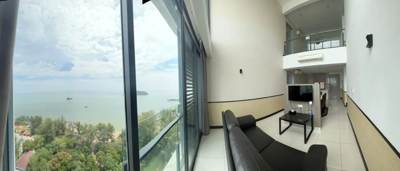 Seating area in D'Wharf Hotel & Serviced Residence