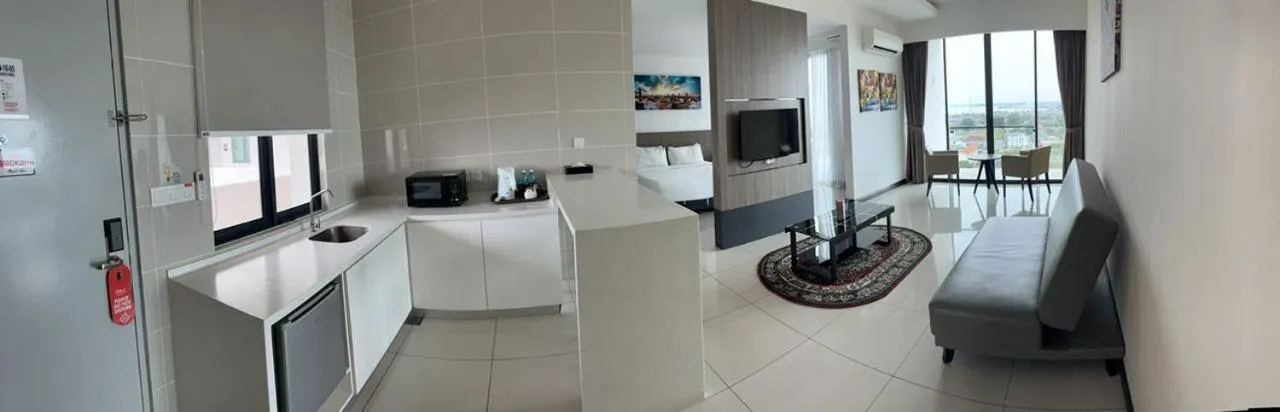 Bedroom in D'Wharf Hotel & Serviced Residence