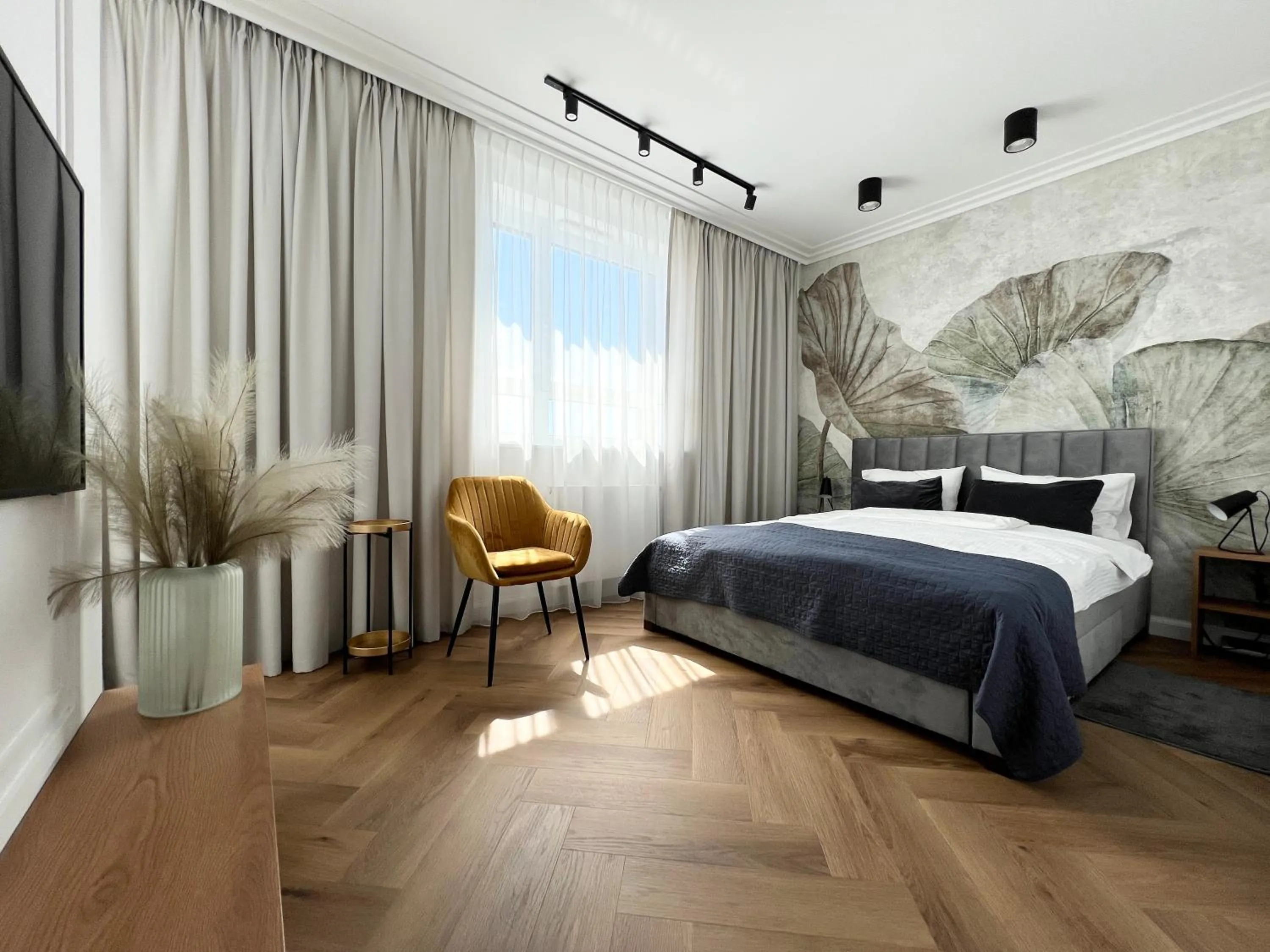 Bed in Poznań Apartments Towarowa