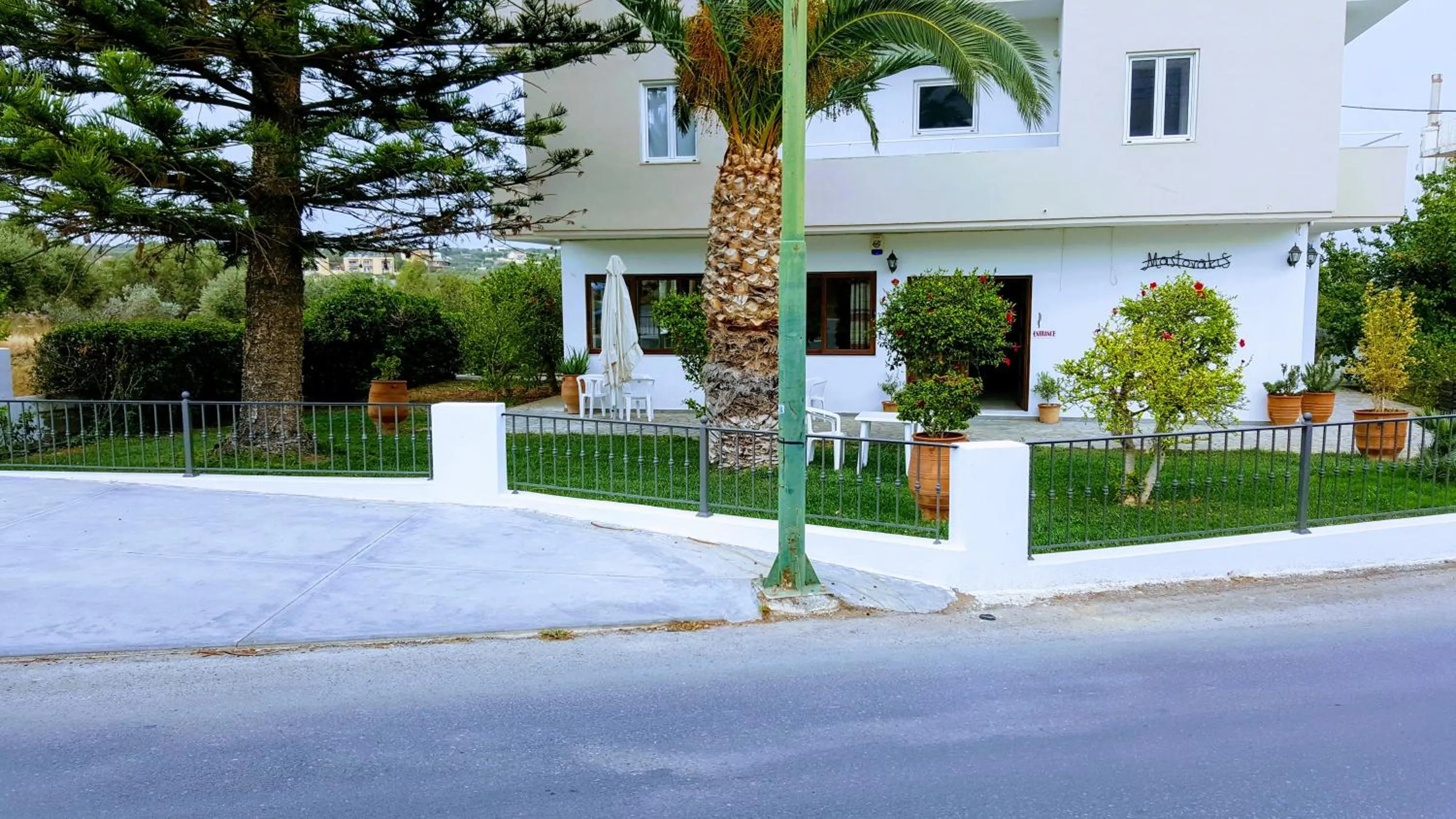 Property building in Mastorakis Hotel and Studios