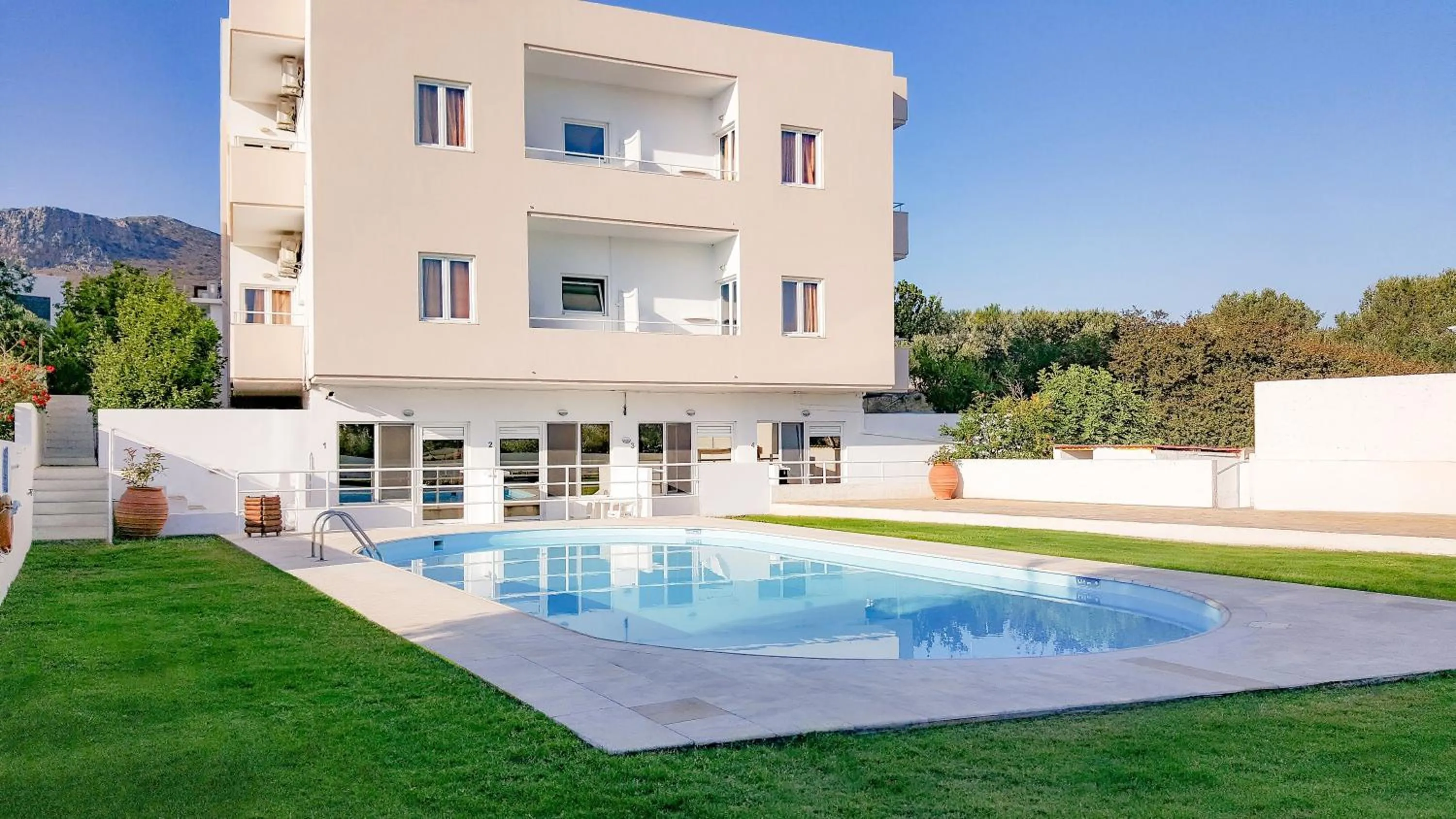 Property building in Mastorakis Hotel and Studios