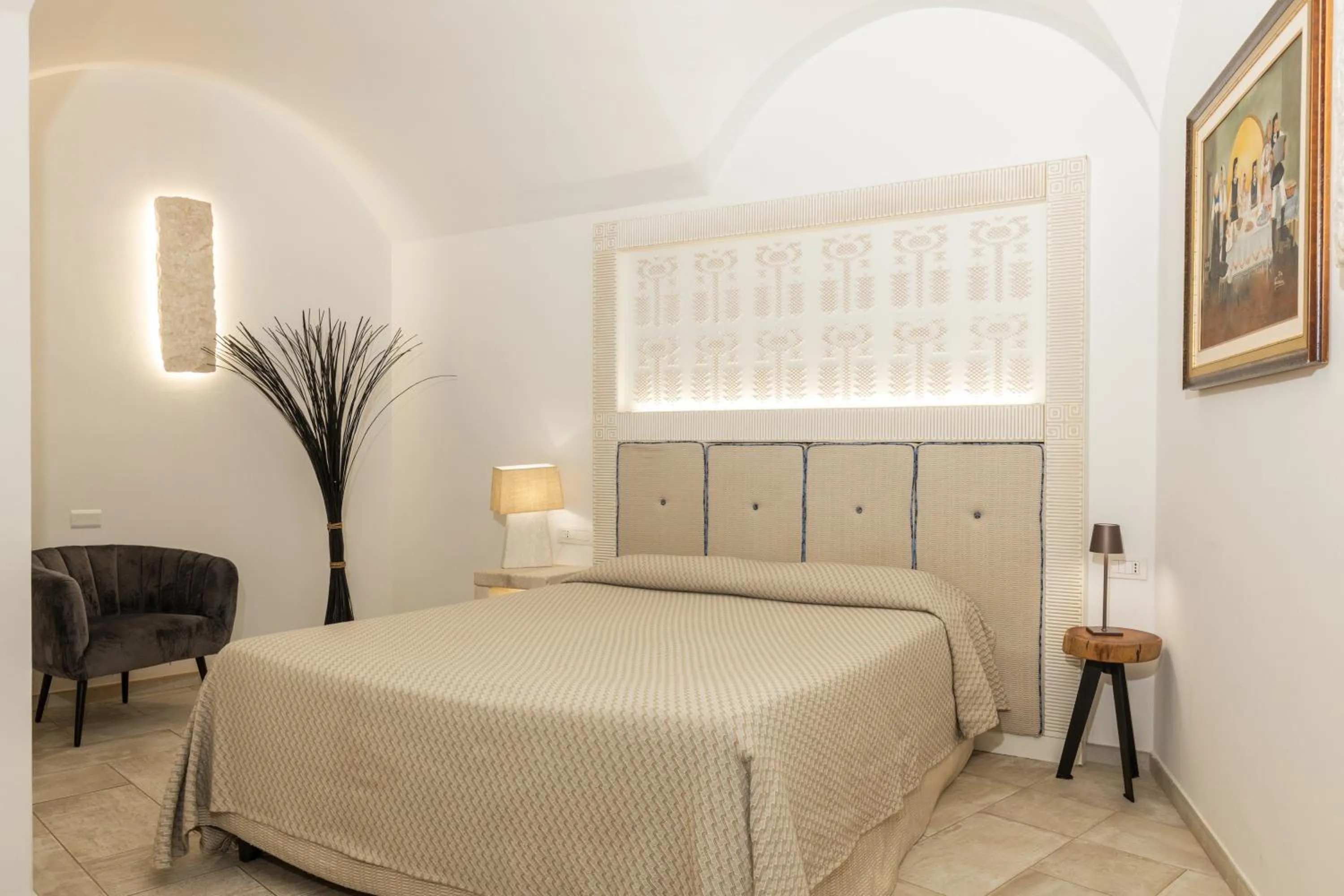 Bedroom, Bed in Corte Bianca - Adults Only & SPA - Bovis Hotels