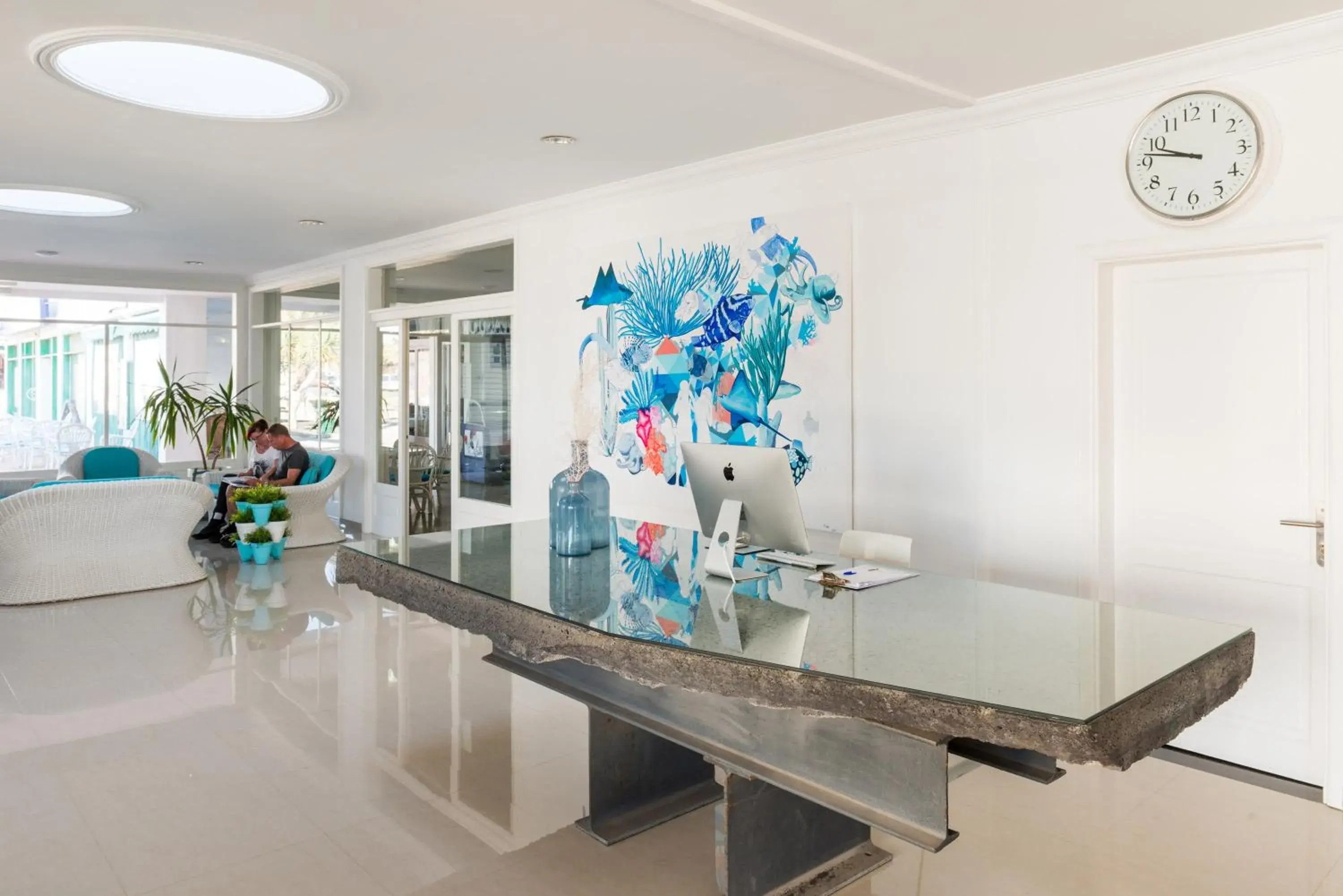 Lobby or reception in Neptuno Suites - Adults Only Lobby or reception in Neptuno Suites - Adults Only