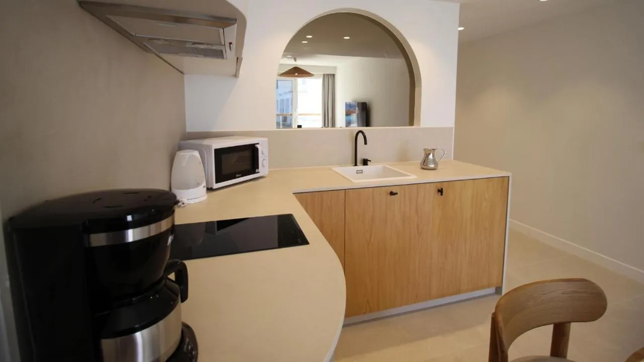Kitchen or kitchenette in Neptuno Suites - Adults Only