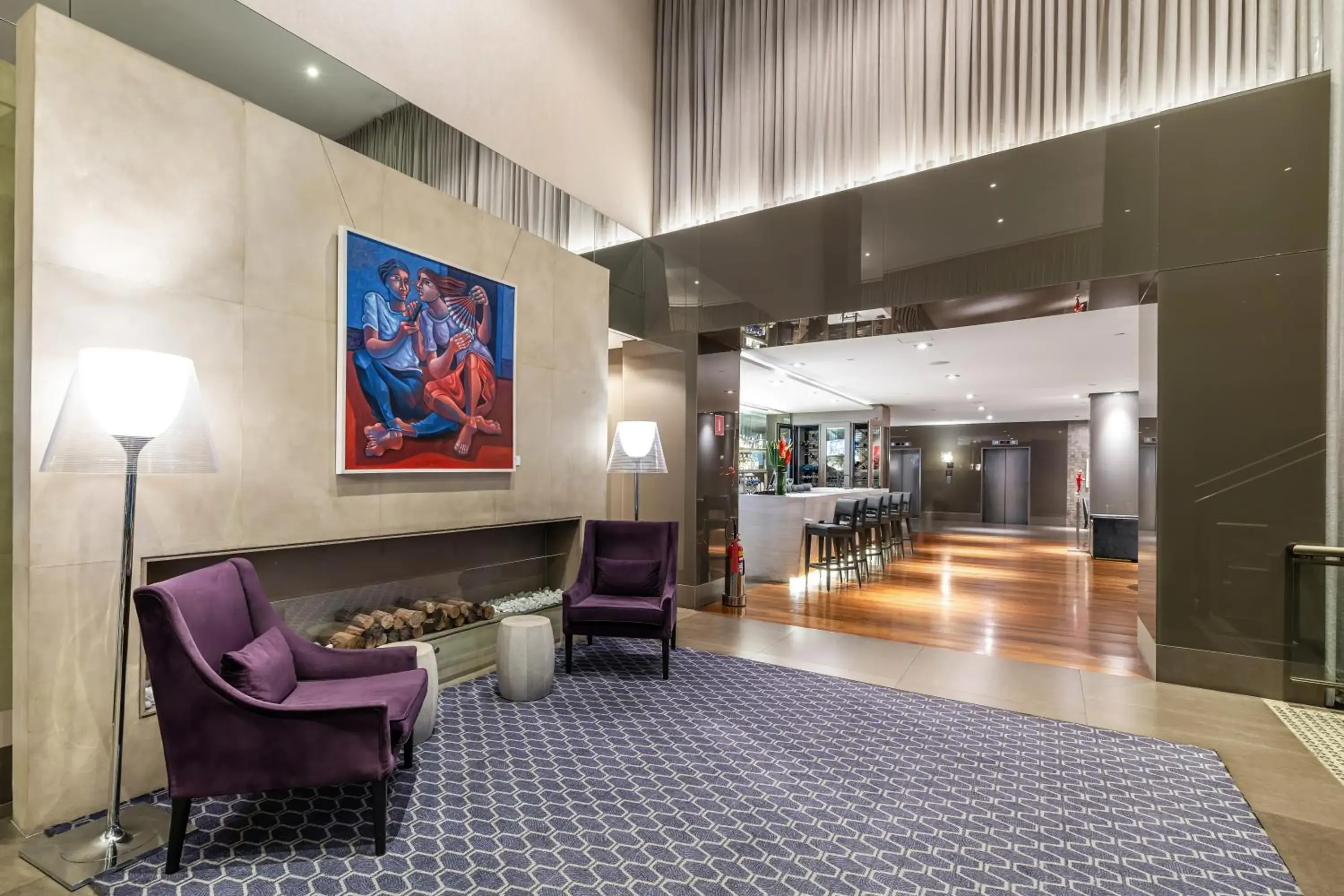 Lobby or reception in InterContinental São Paulo by IHG Lobby or reception in InterContinental São Paulo by IHG