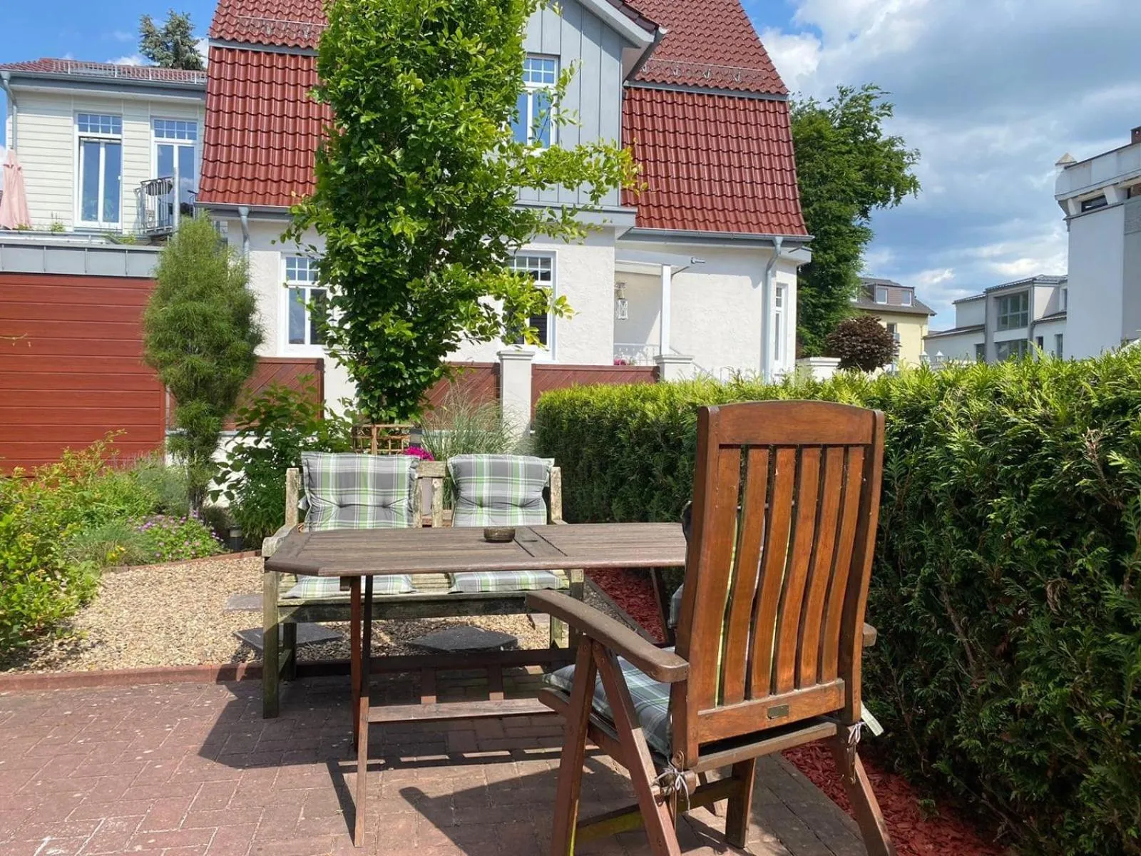 Garden in Hotel Wurster Kroog
