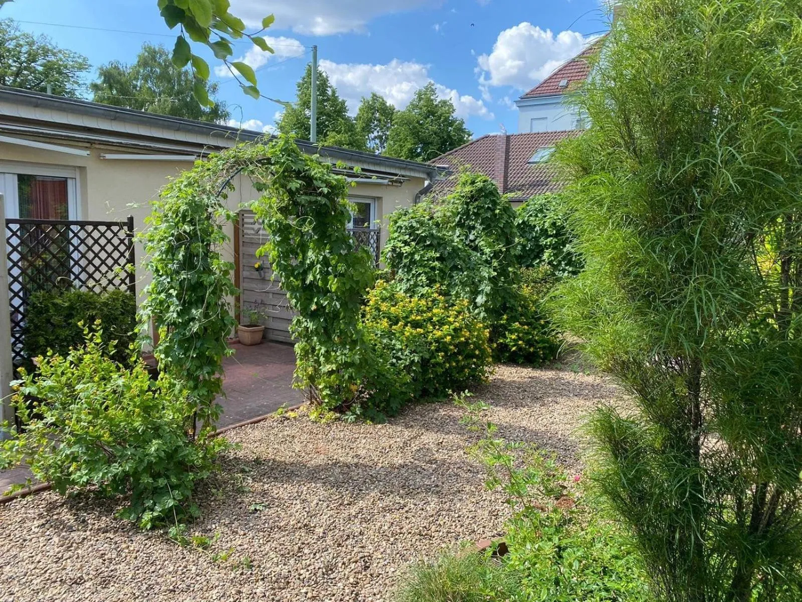 Garden in Hotel Wurster Kroog
