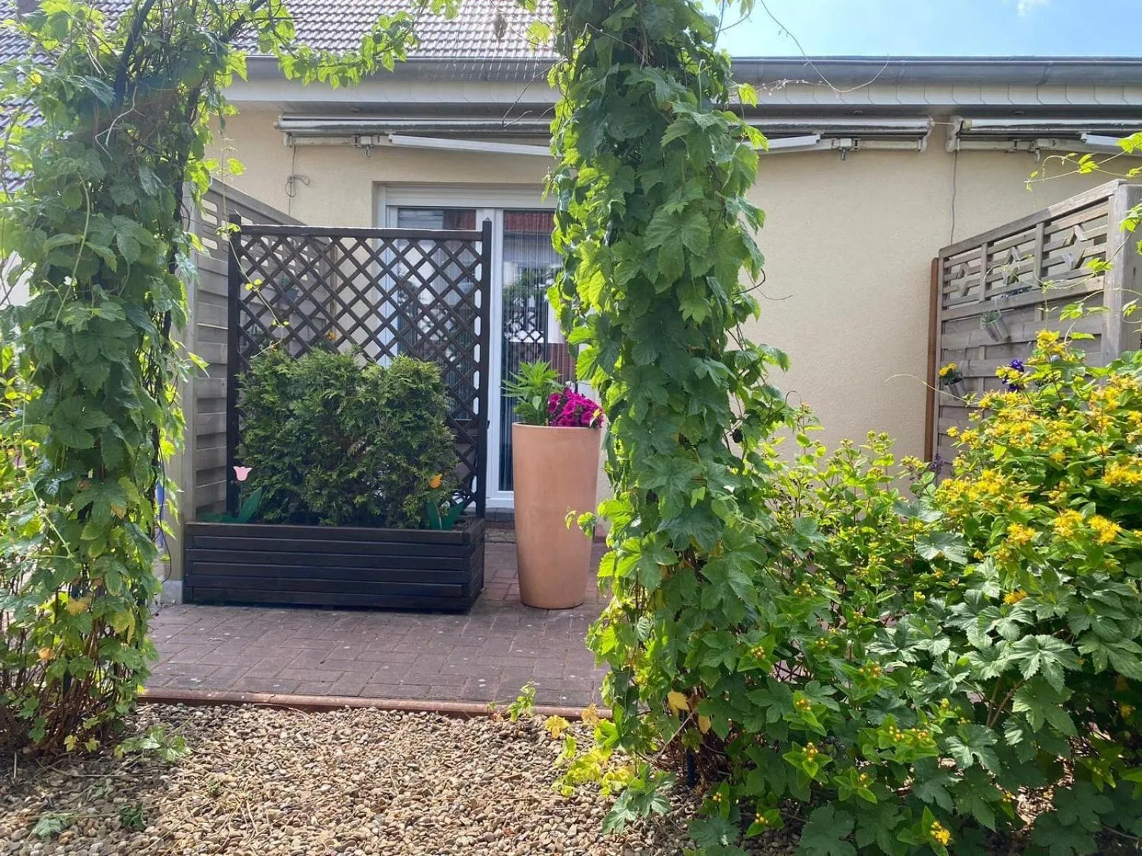 Garden in Hotel Wurster Kroog