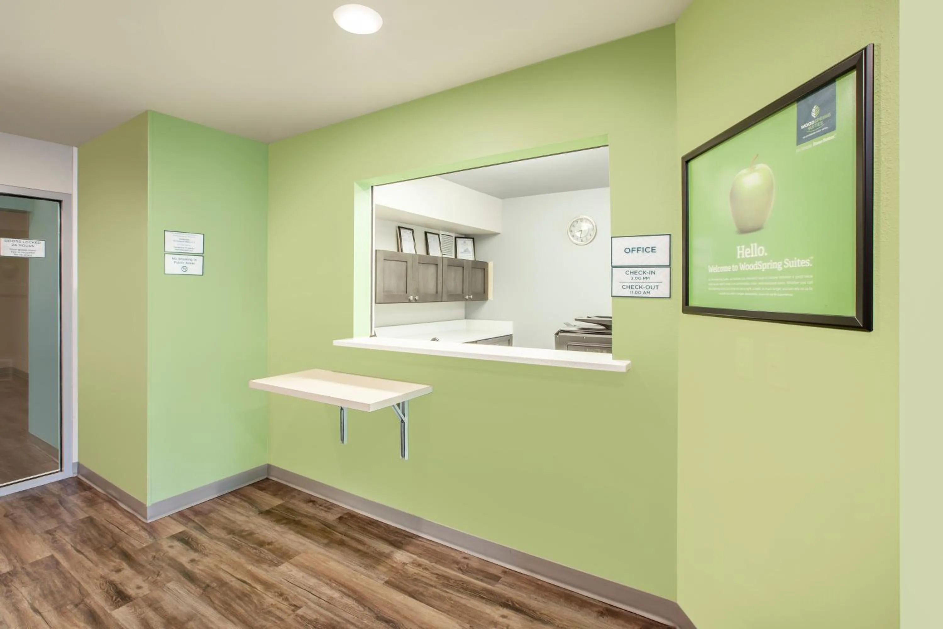 Lobby or reception in WoodSpring Suites Richmond West I-64