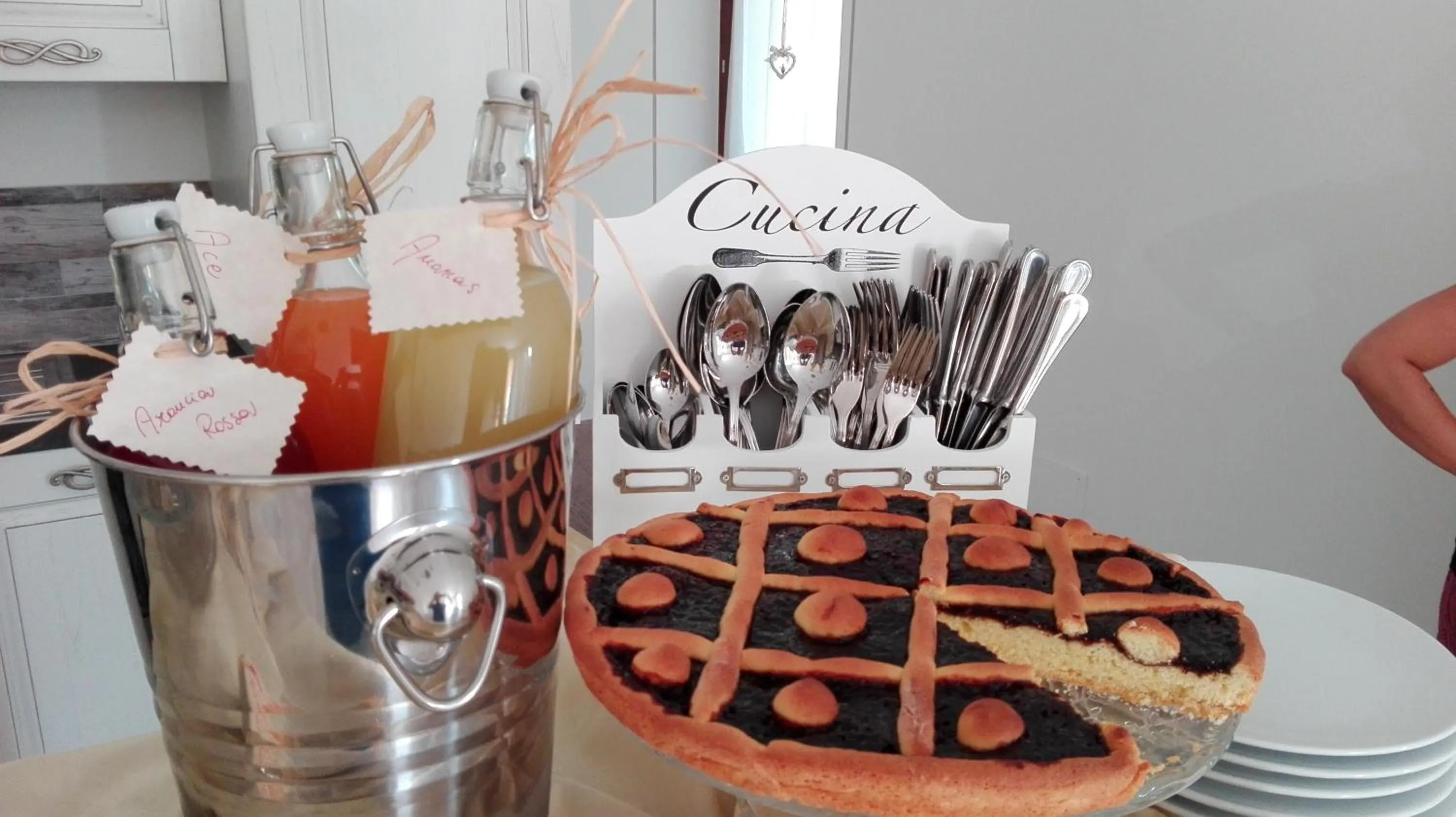 Buffet breakfast in B&B CasalFarano