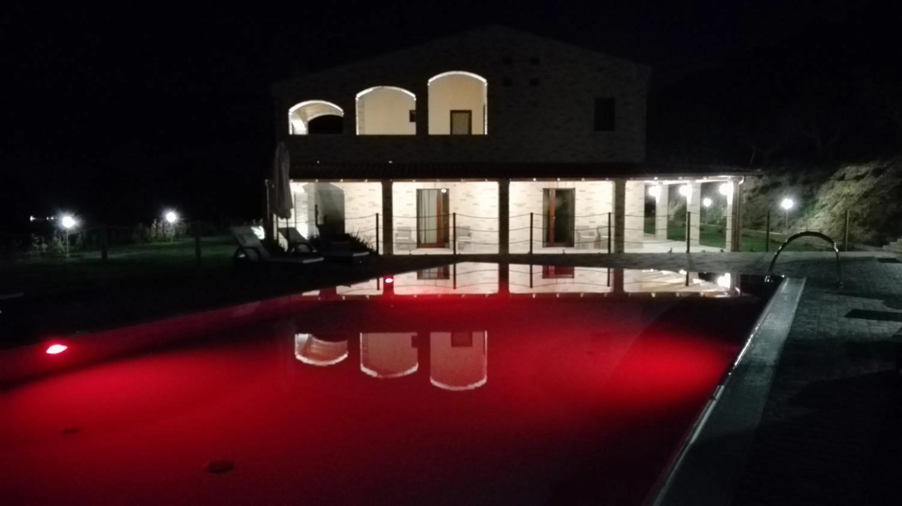 Swimming pool in B&B CasalFarano