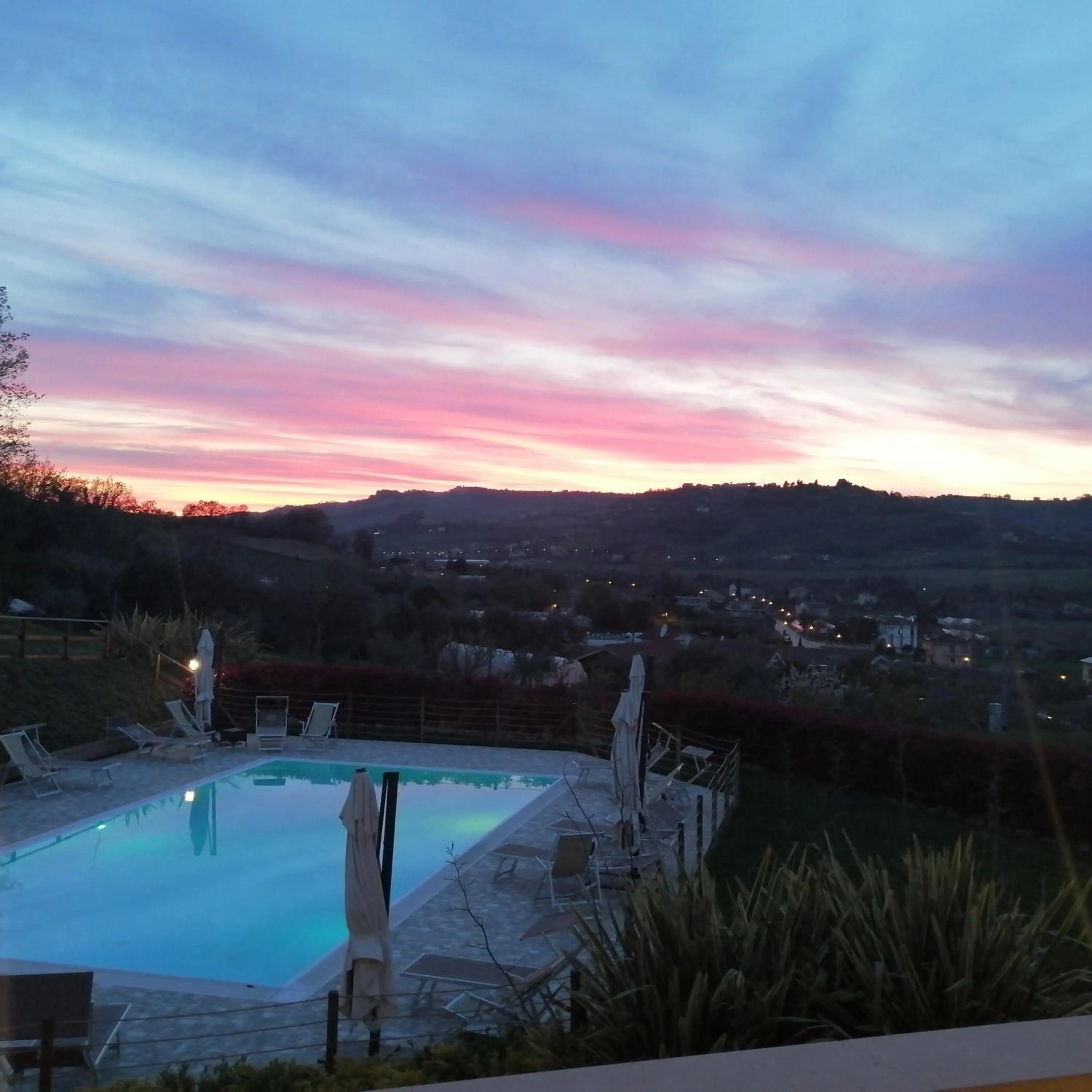 Swimming pool in B&B CasalFarano