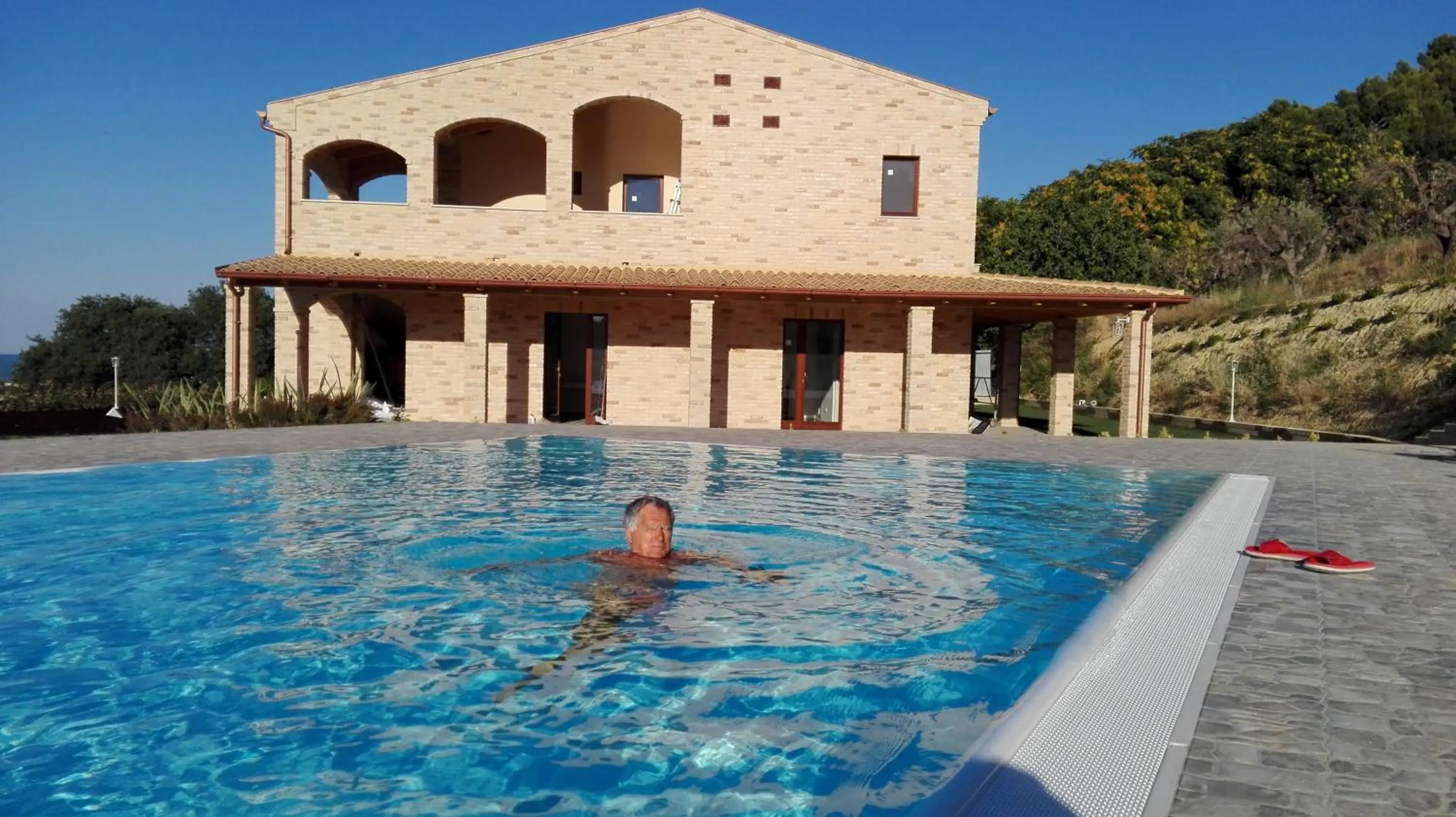 Swimming pool in B&B CasalFarano
