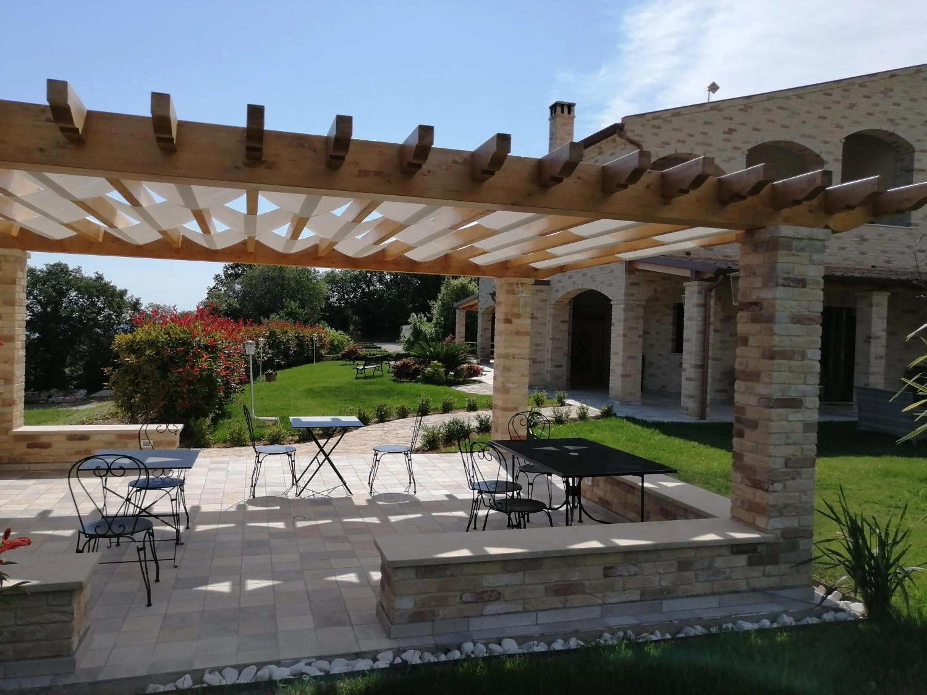 Patio in B&B CasalFarano