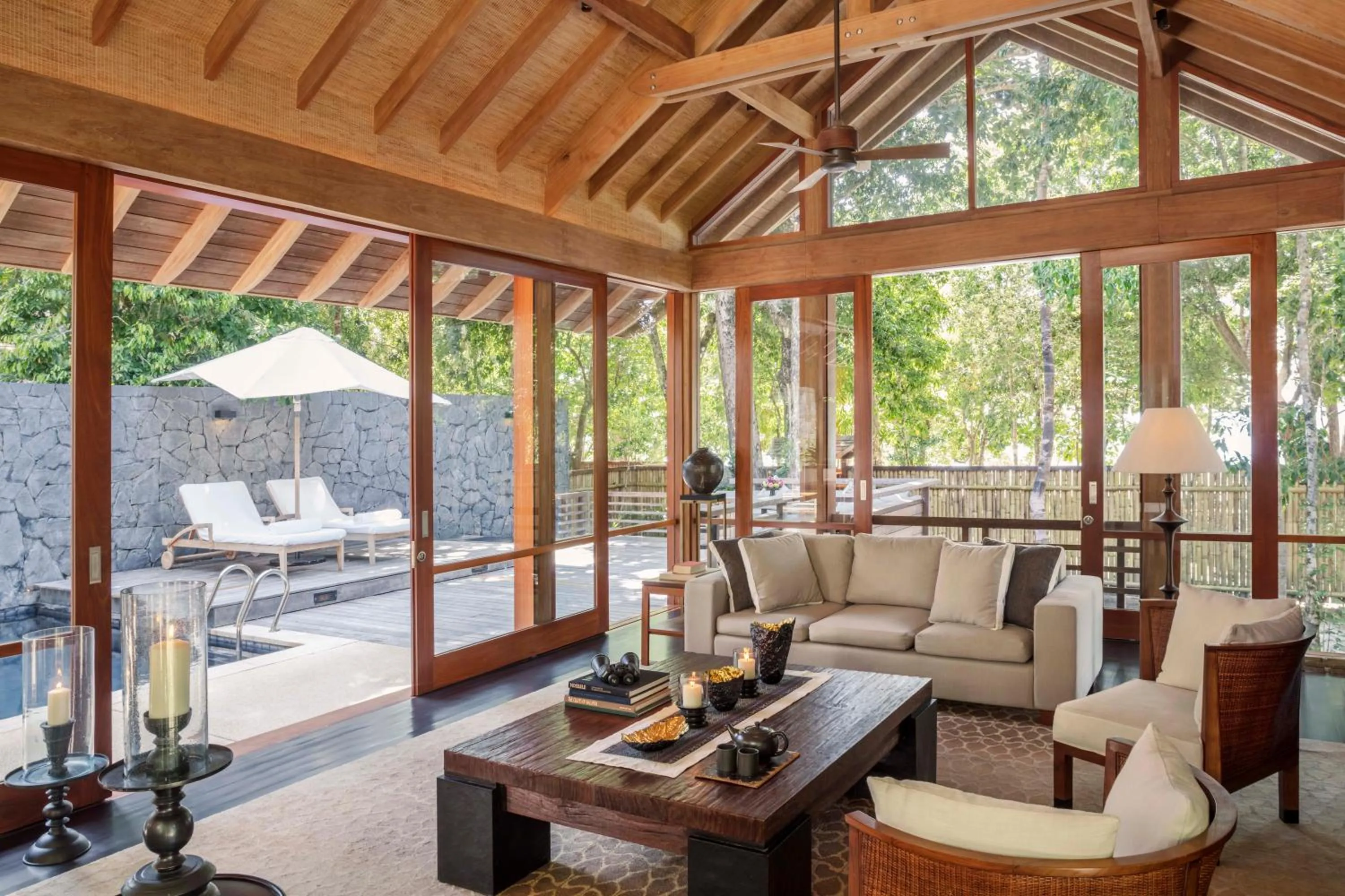 Living room in The Datai Langkawi