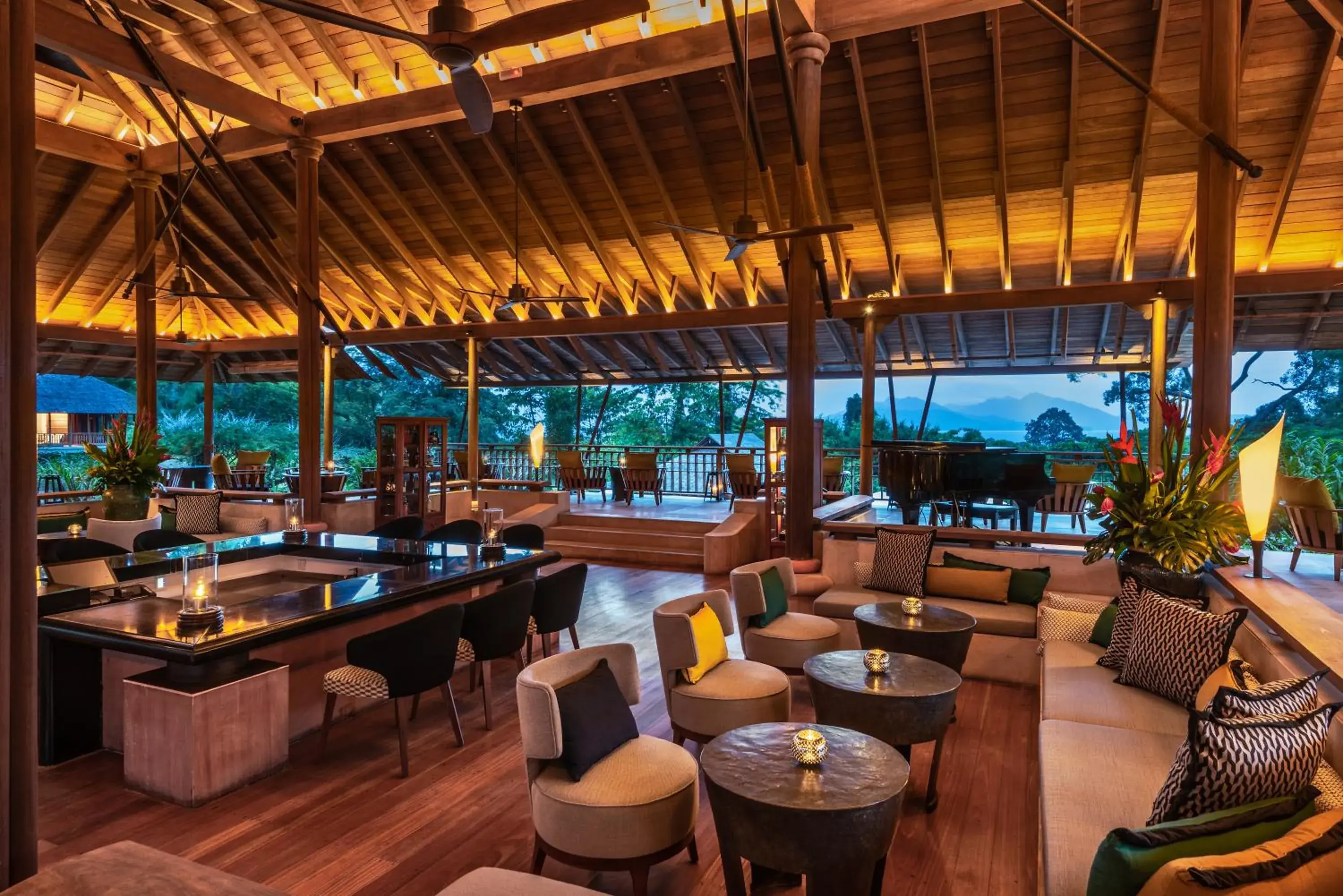 Lounge or bar in The Datai Langkawi Lounge or bar in The Datai Langkawi