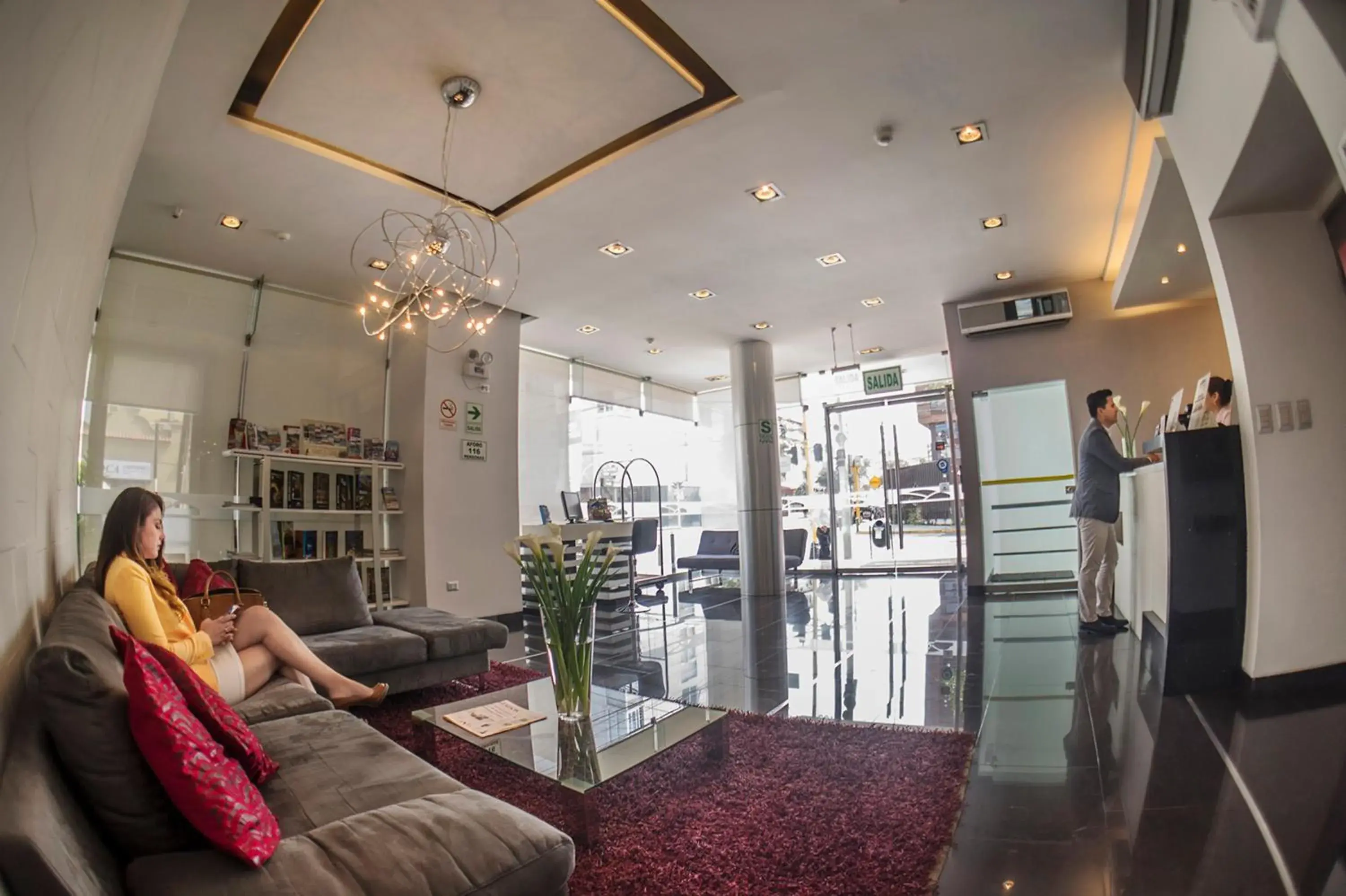 Lobby or reception in Allpa Hotel & Suites Lobby or reception in Allpa Hotel & Suites