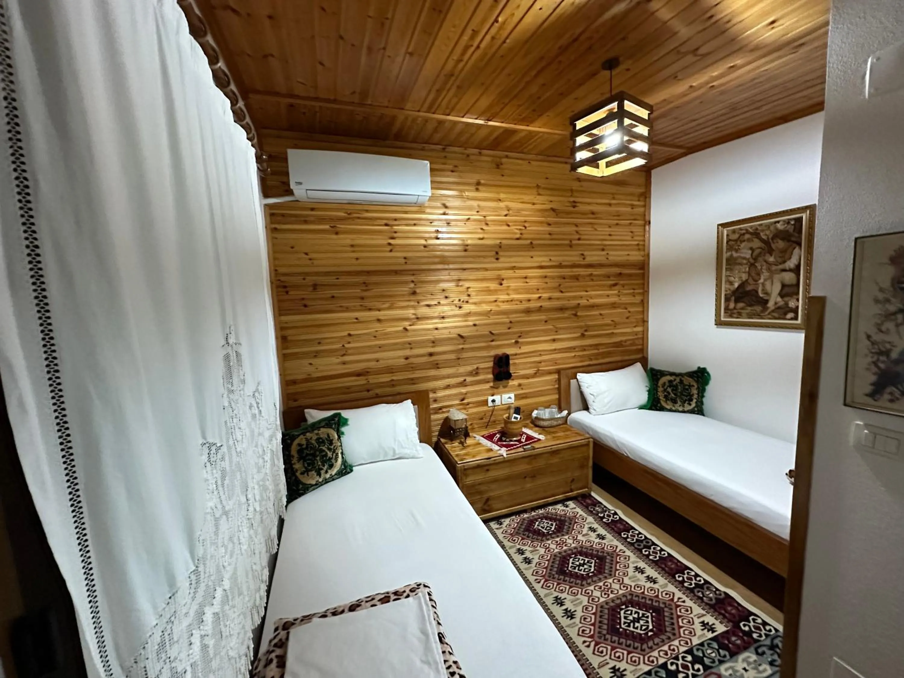 Twin Room with Garden View in Ahmetaj Guest House
