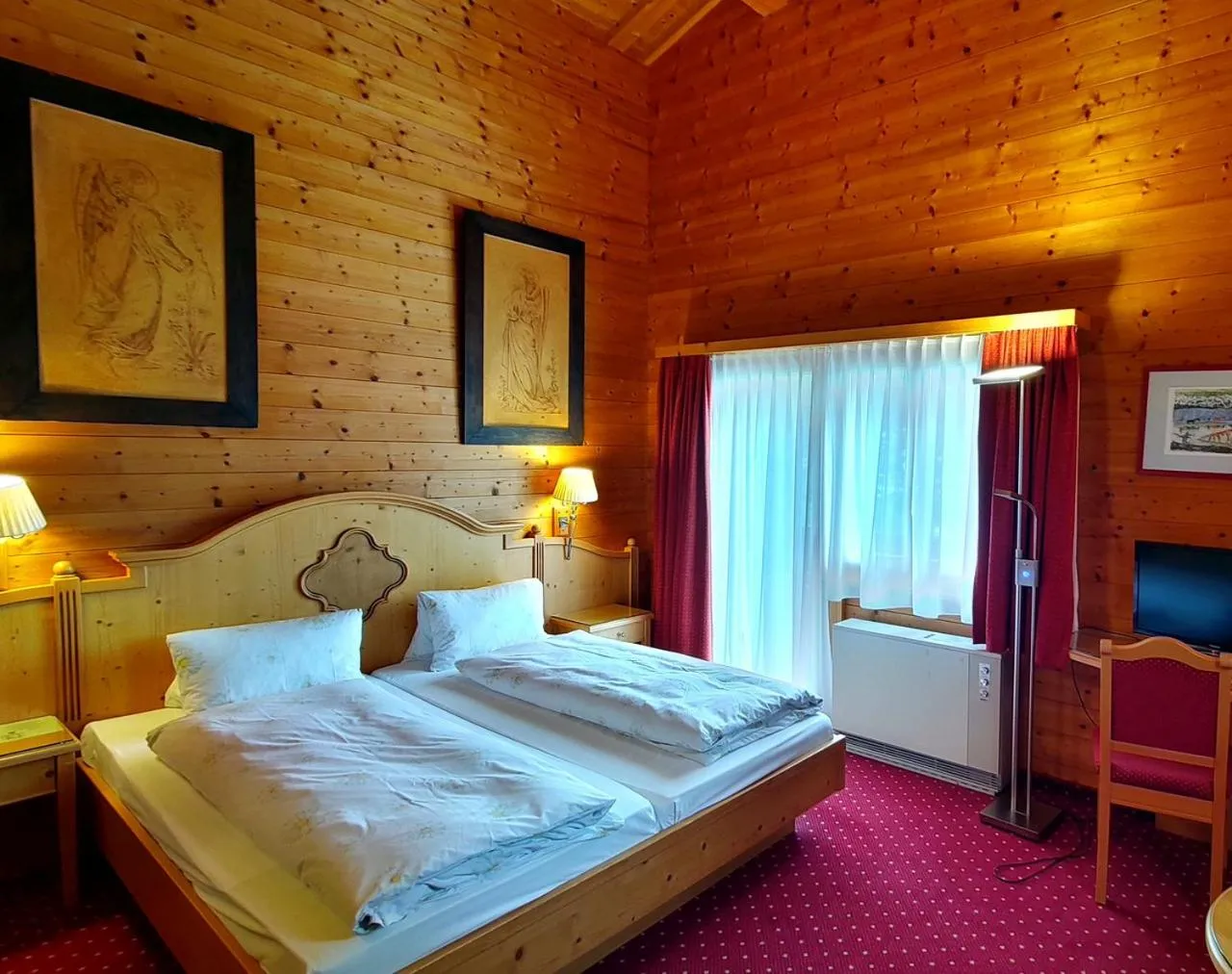 Bedroom, Bed in Hotel Cresta