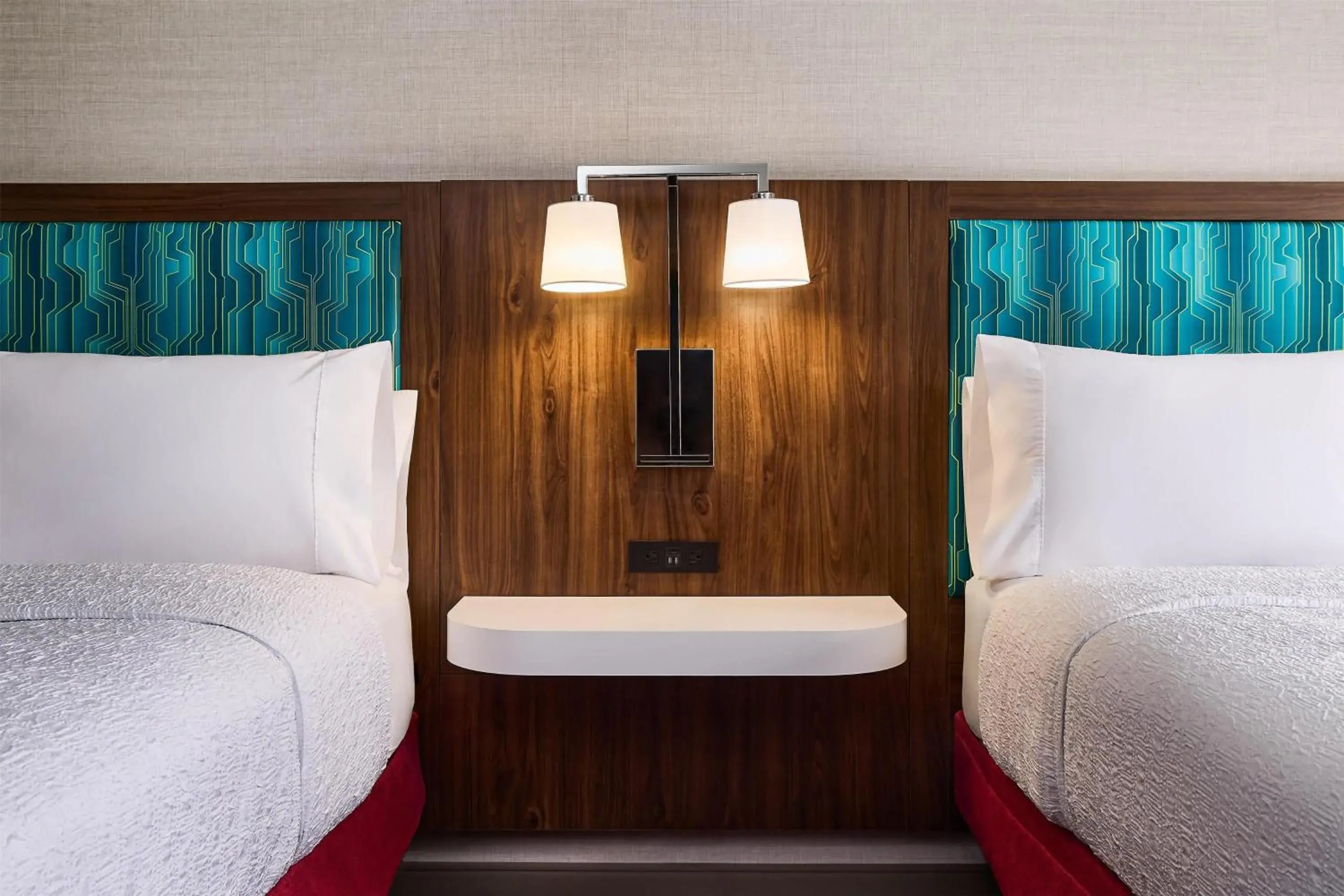 Room with Two Queen Beds - Non-Smoking in Hampton Inn Colby Room with Two Queen Beds - Non-Smoking in Hampton Inn Colby