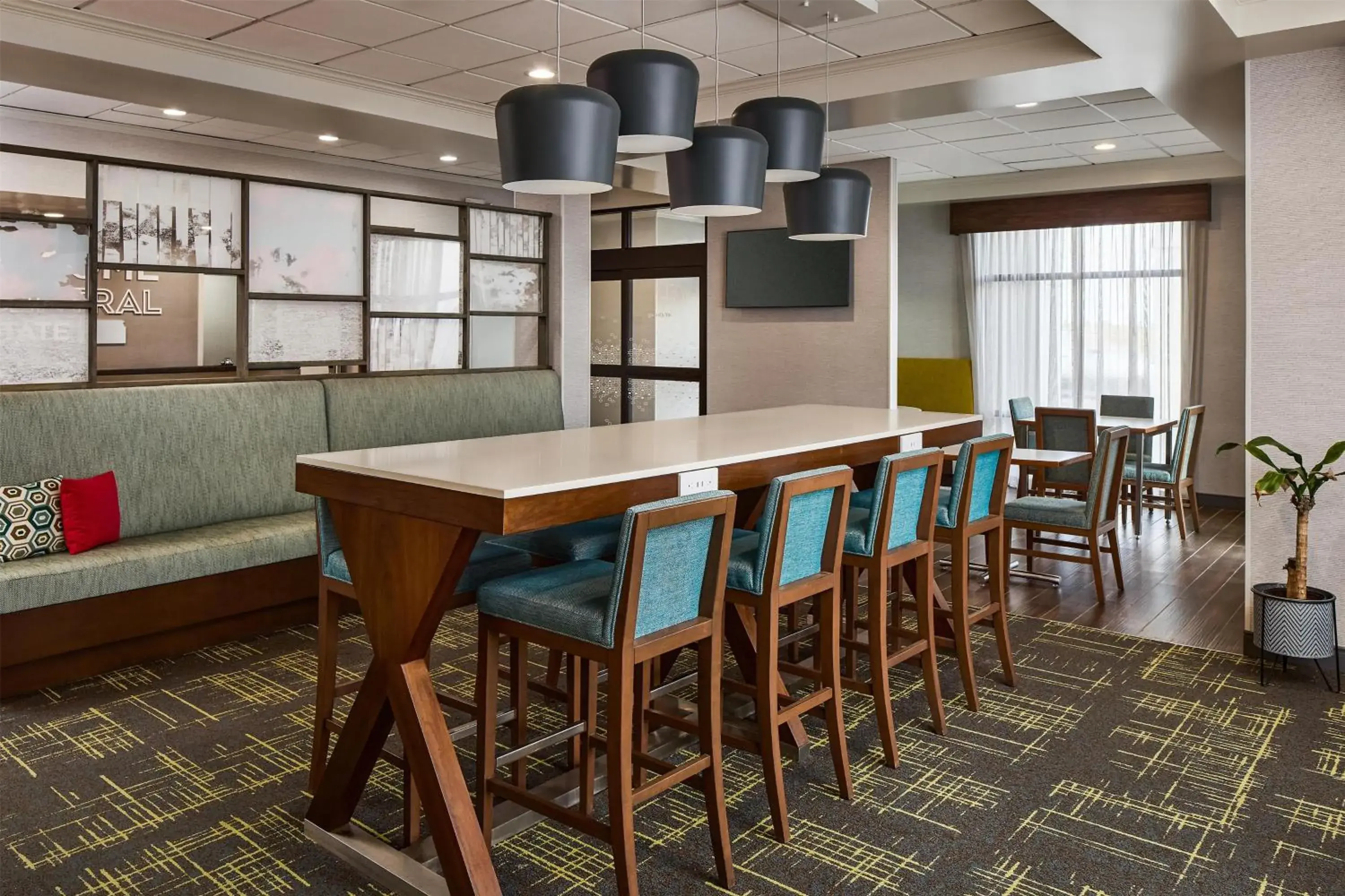 Lobby or reception in Hampton Inn Colby Lobby or reception in Hampton Inn Colby