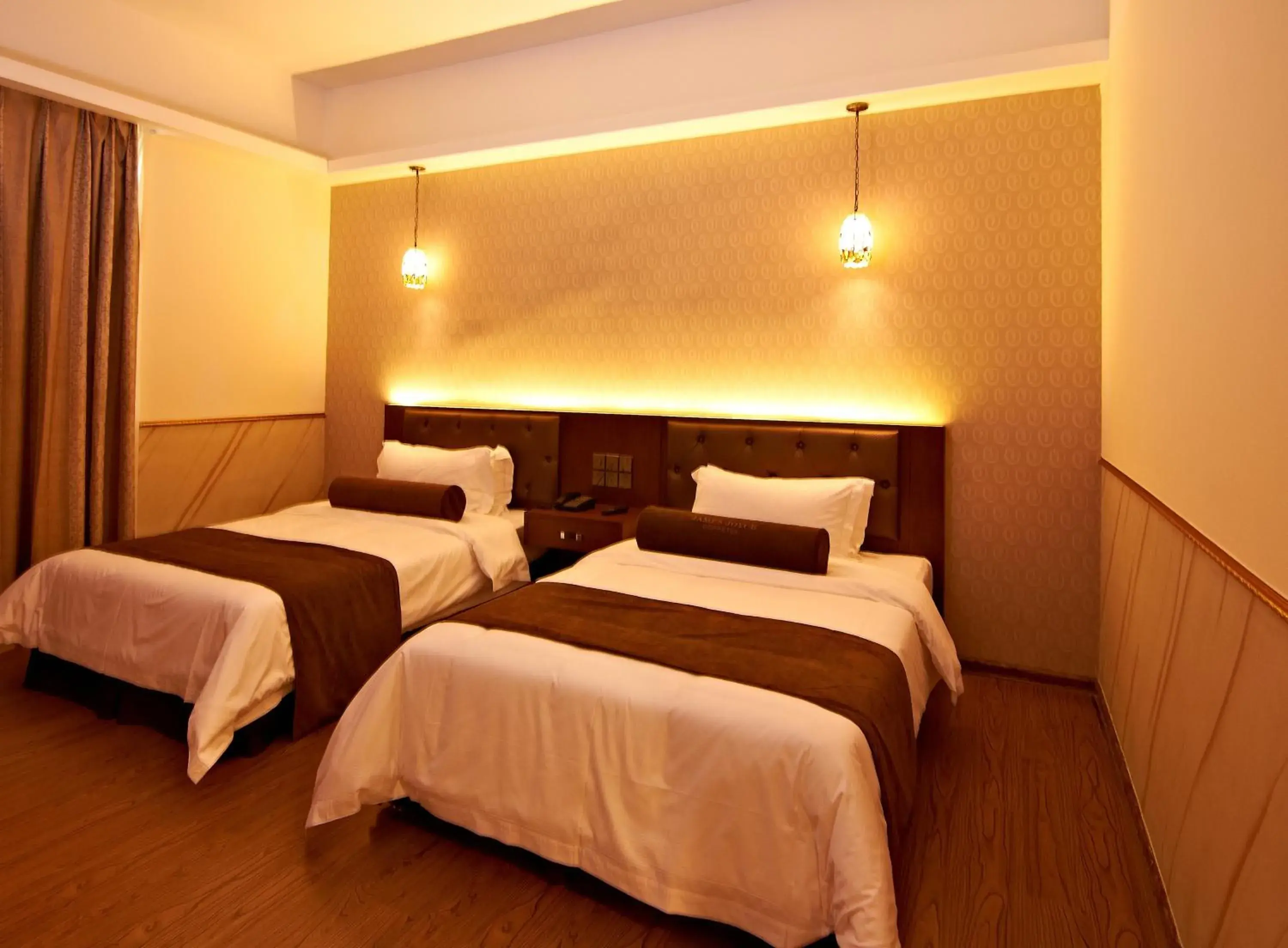 Bed in James Joyce Beijing Songjiazhuang Metro Station Bed in James Joyce Beijing Songjiazhuang Metro Station