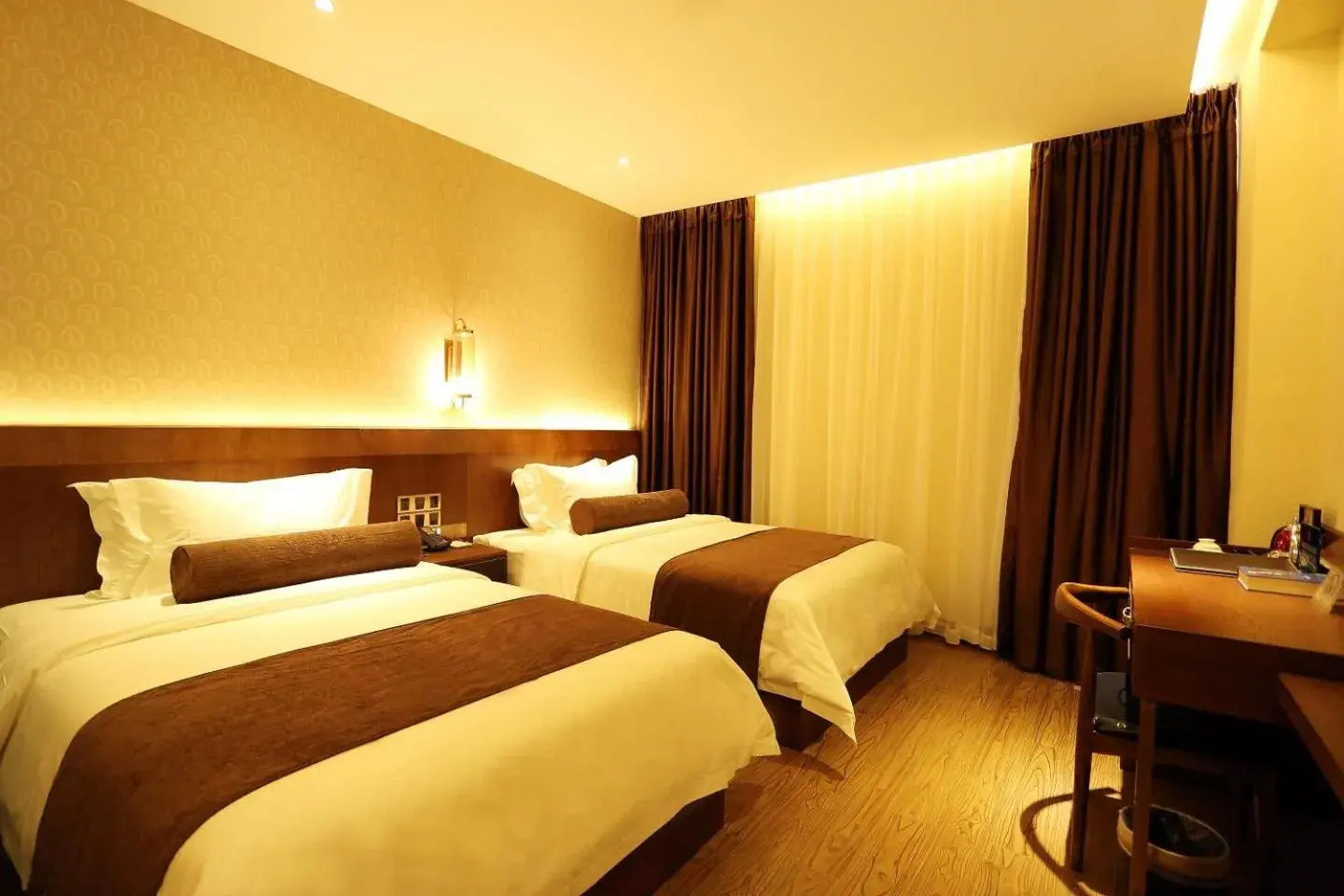 Bed in James Joyce Beijing Songjiazhuang Metro Station Bed in James Joyce Beijing Songjiazhuang Metro Station