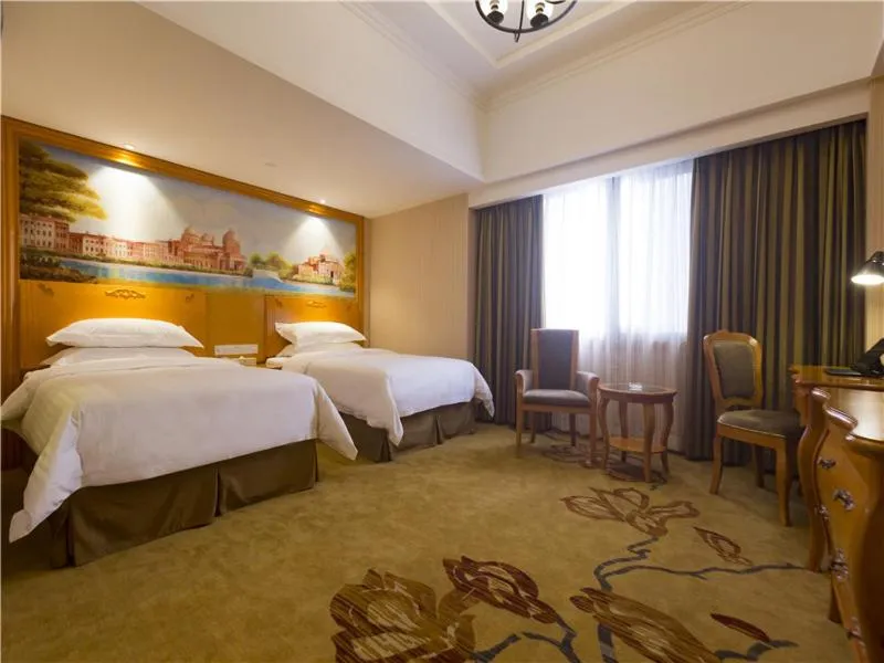 Bed in Vienna Hotel Yulin Jincheng Zhenlin
