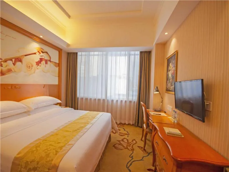 Bed in Vienna Hotel Yulin Jincheng Zhenlin