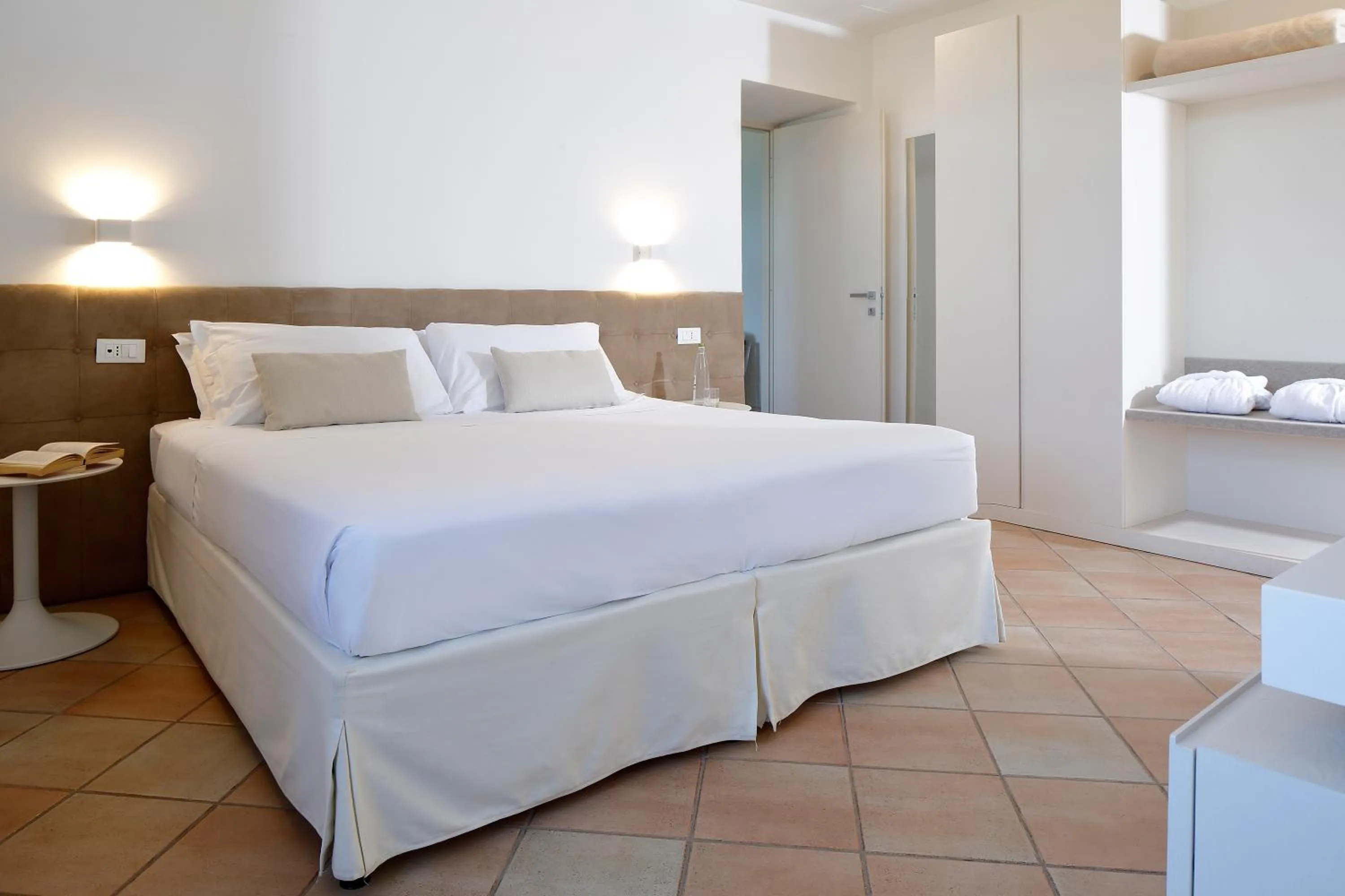 Bed in Giotto Country House & Spa