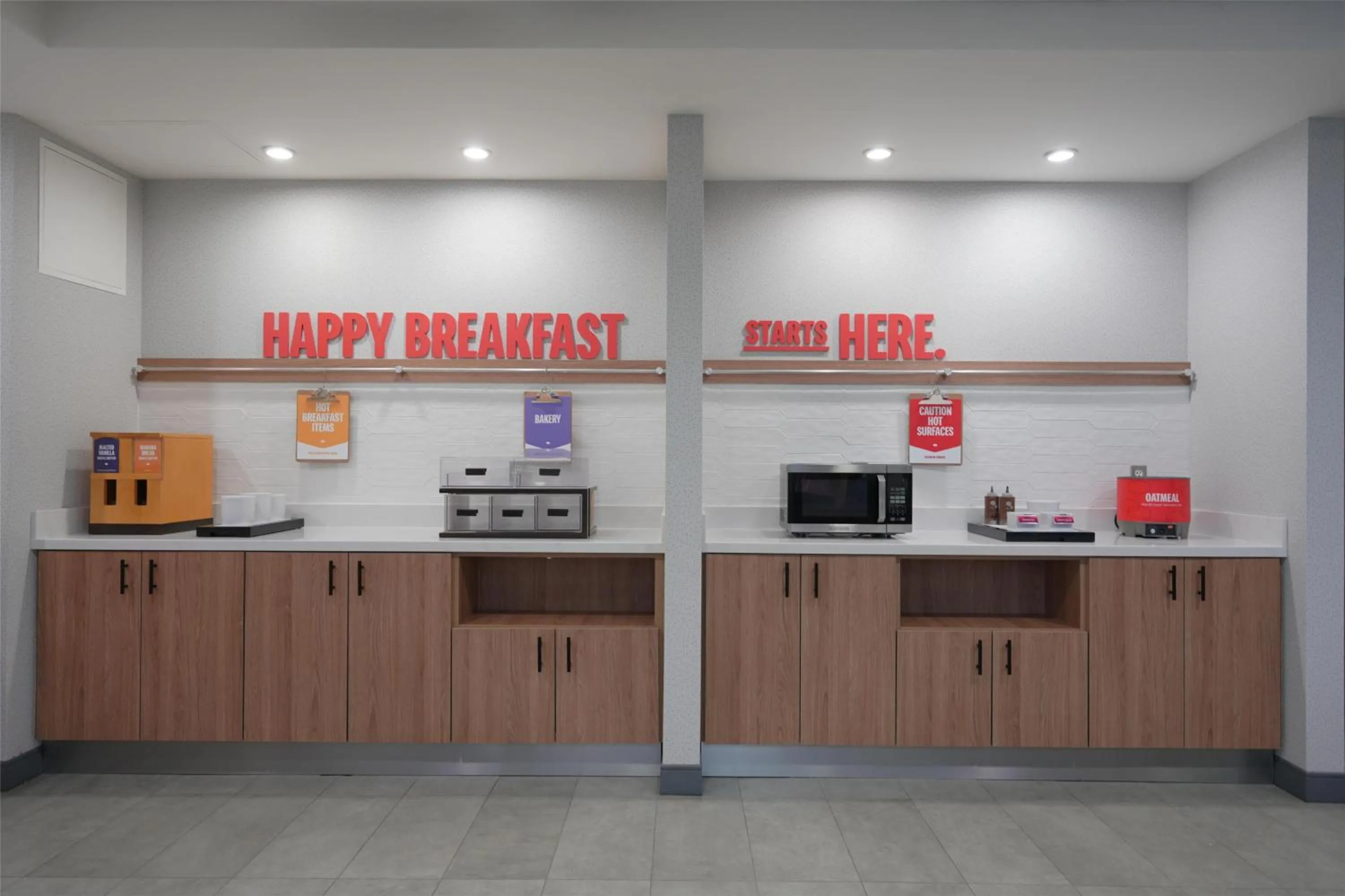 Breakfast in Hampton Inn & Suites Tulsa/Tulsa Hills